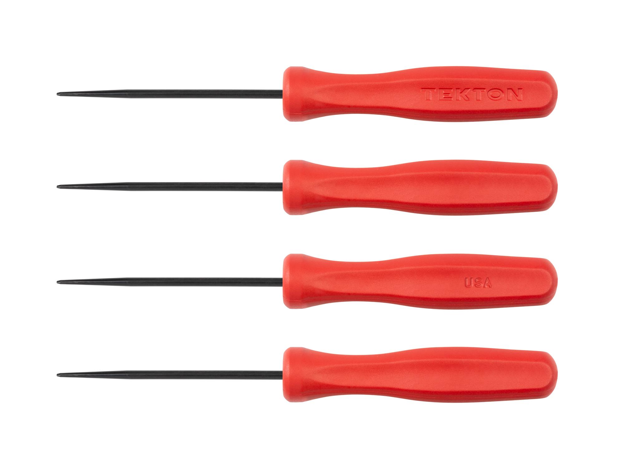 Side view of Tekton 3 inch pick and hook. Item #PNH24101