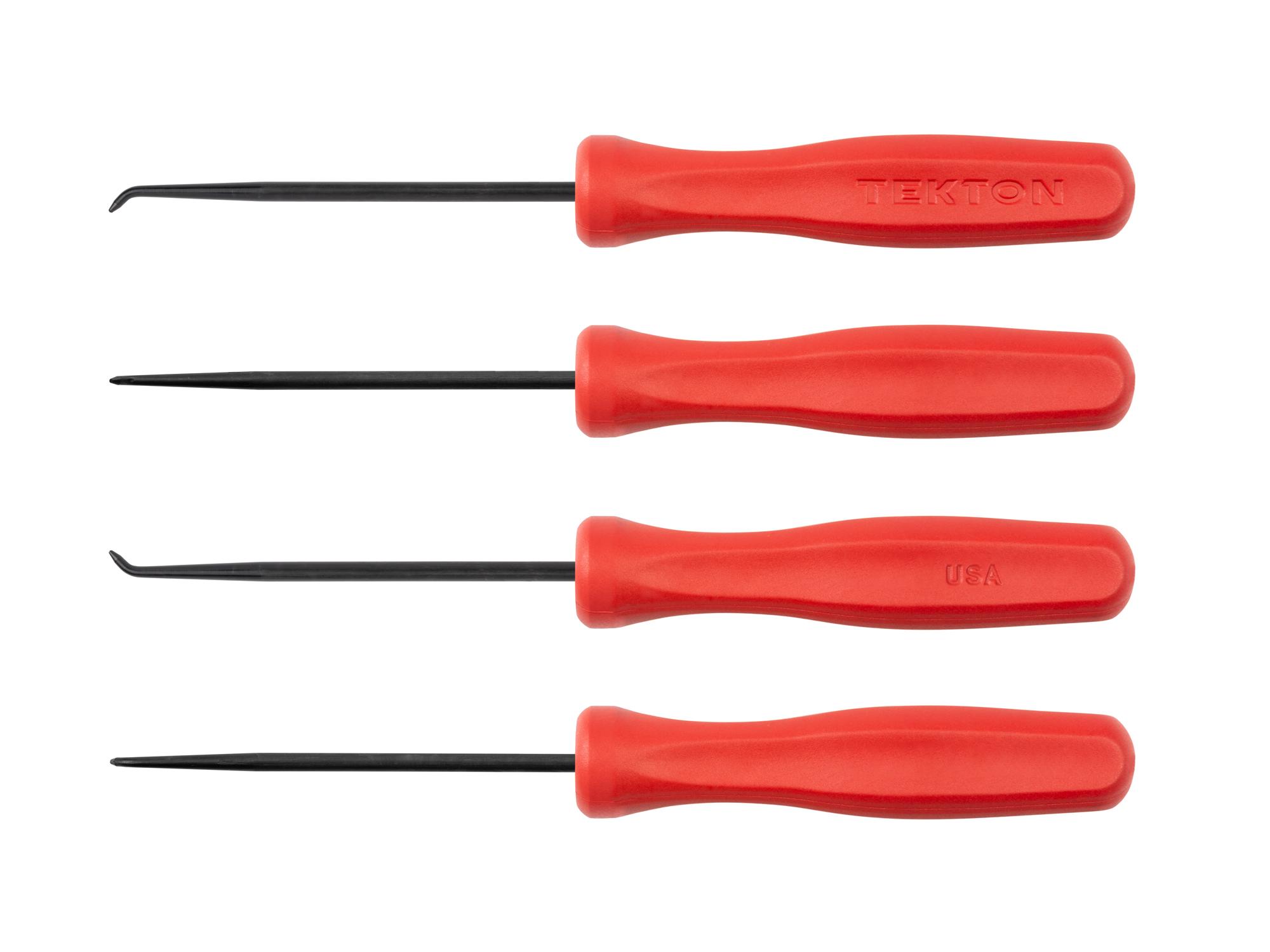 Side view of Tekton 3 inch pick and hook. Item #PNH24102