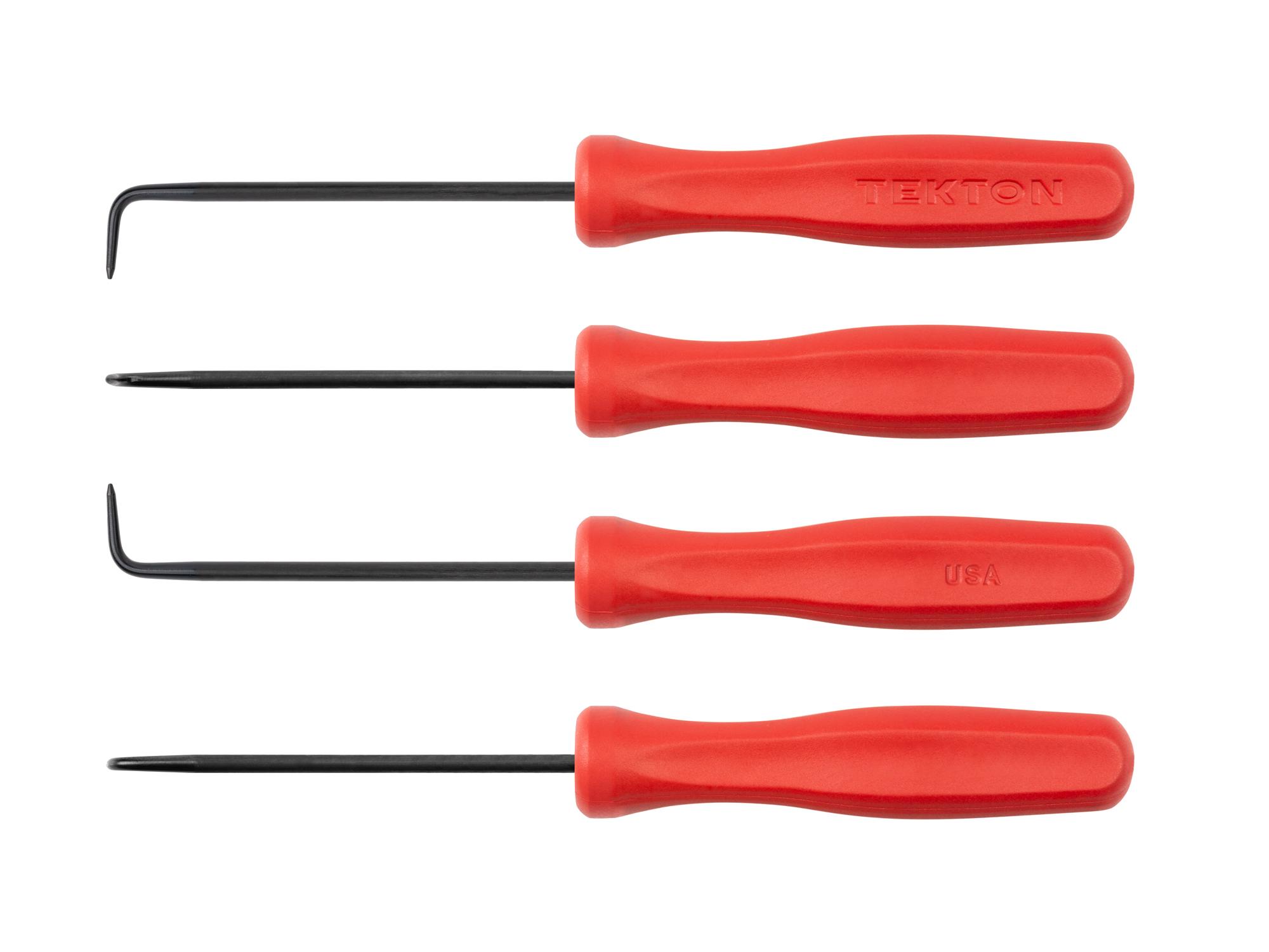 Side view of Tekton 3 inch pick and hook. Item #PNH24103