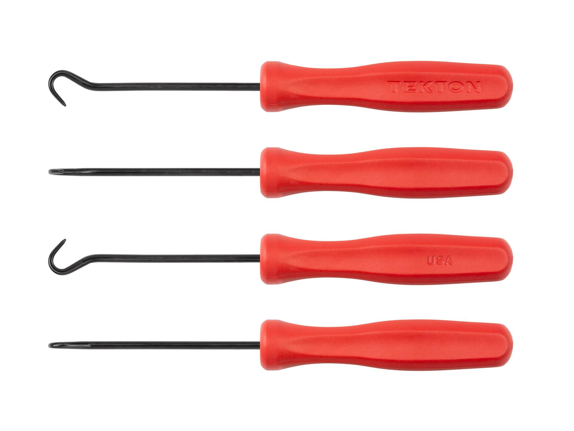 Side view of Tekton 3 inch pick and hook. Item #PNH24105