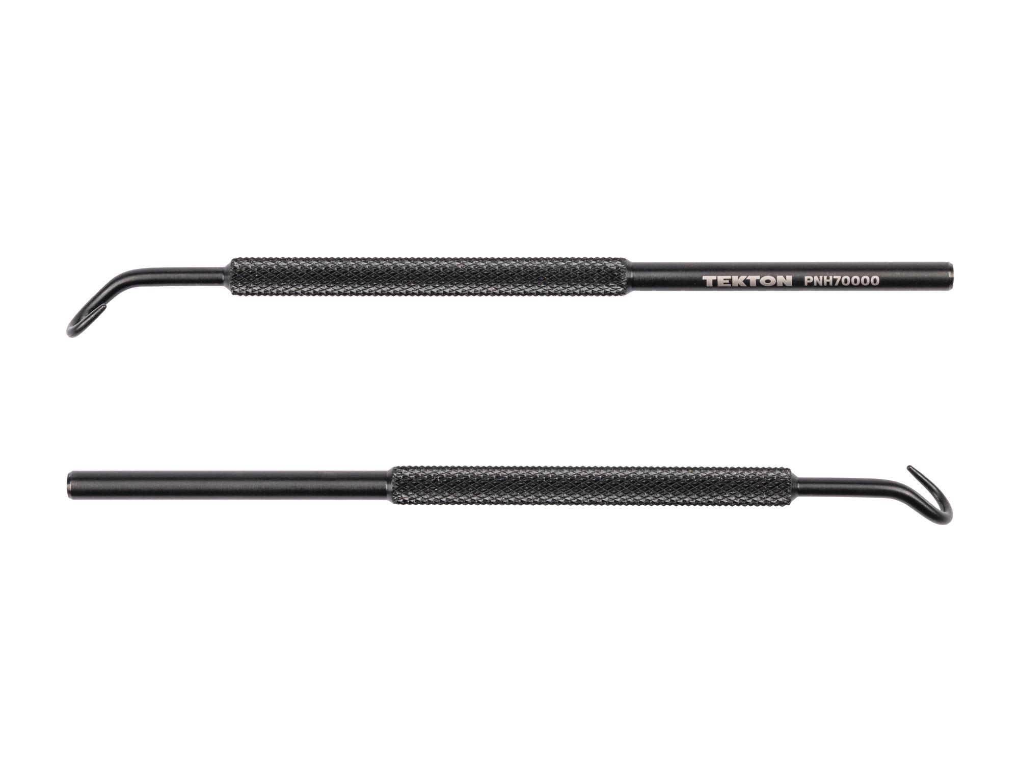 Side view of Tekton pick and hook. Item #PNH70000