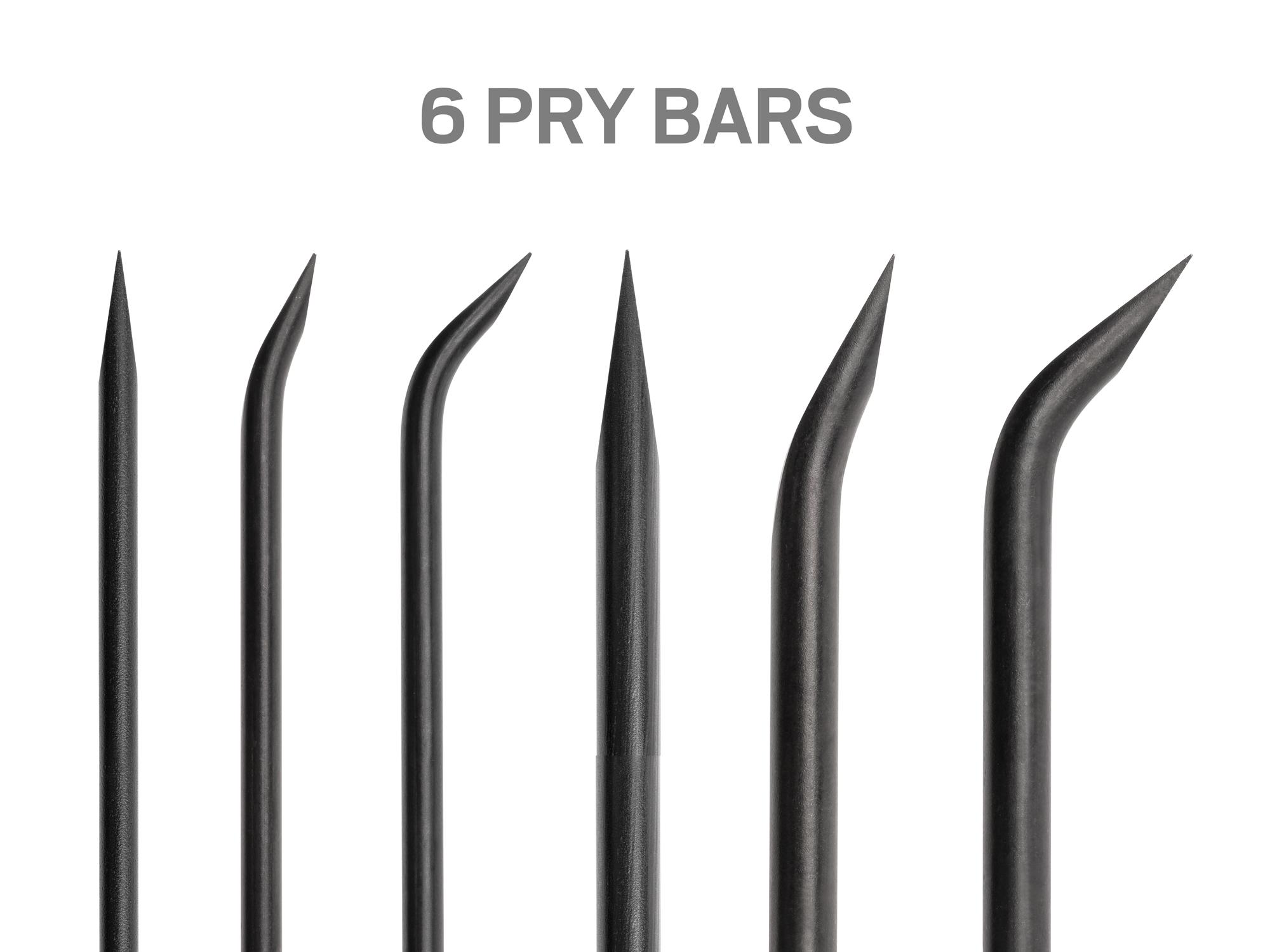 Side view of Tekton pick and hook set. Item #LVR10006