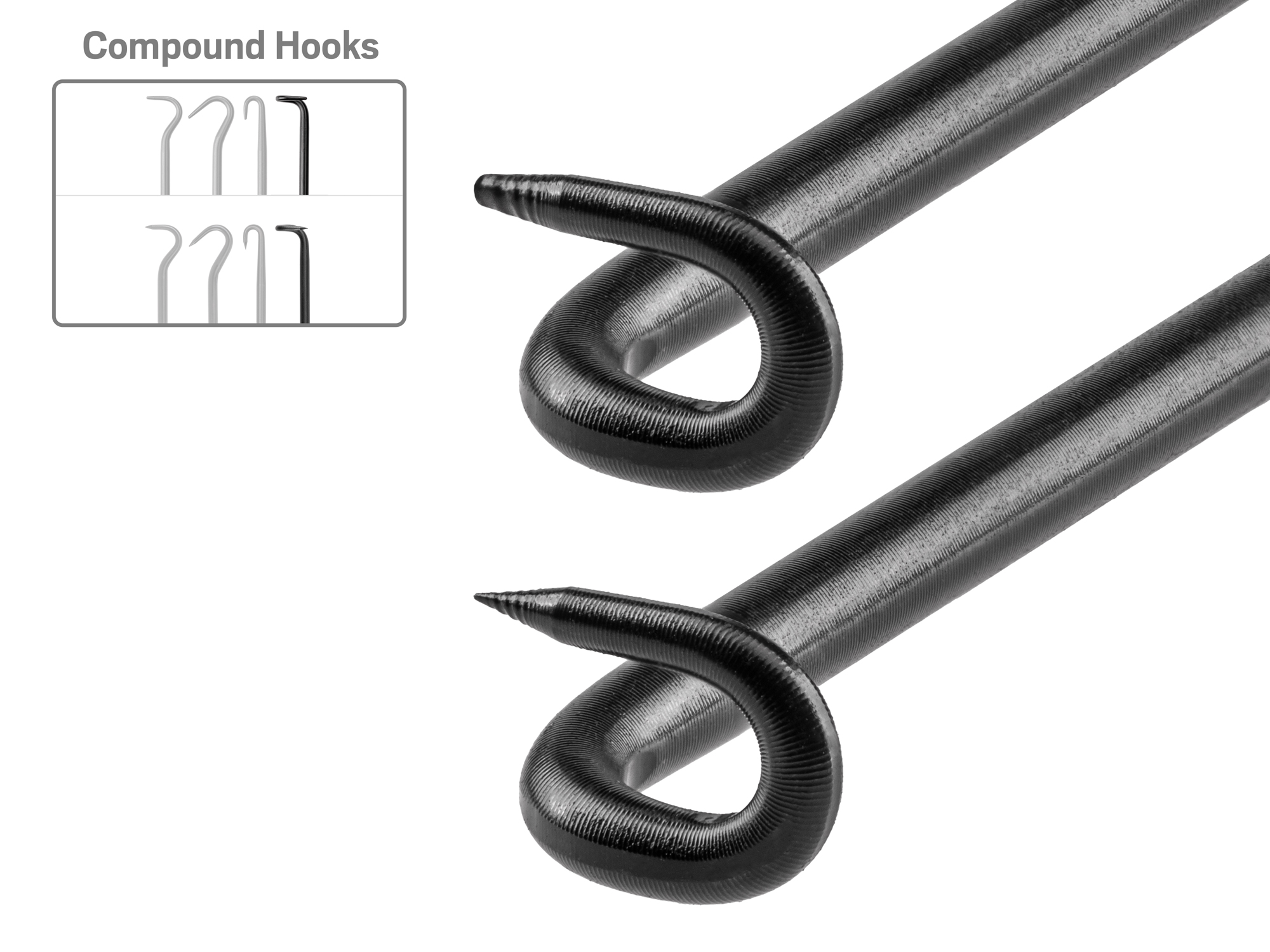 Set includes five picks, four hooks, five blunt picks, four blunt hooks, and one probe. PNH90002.