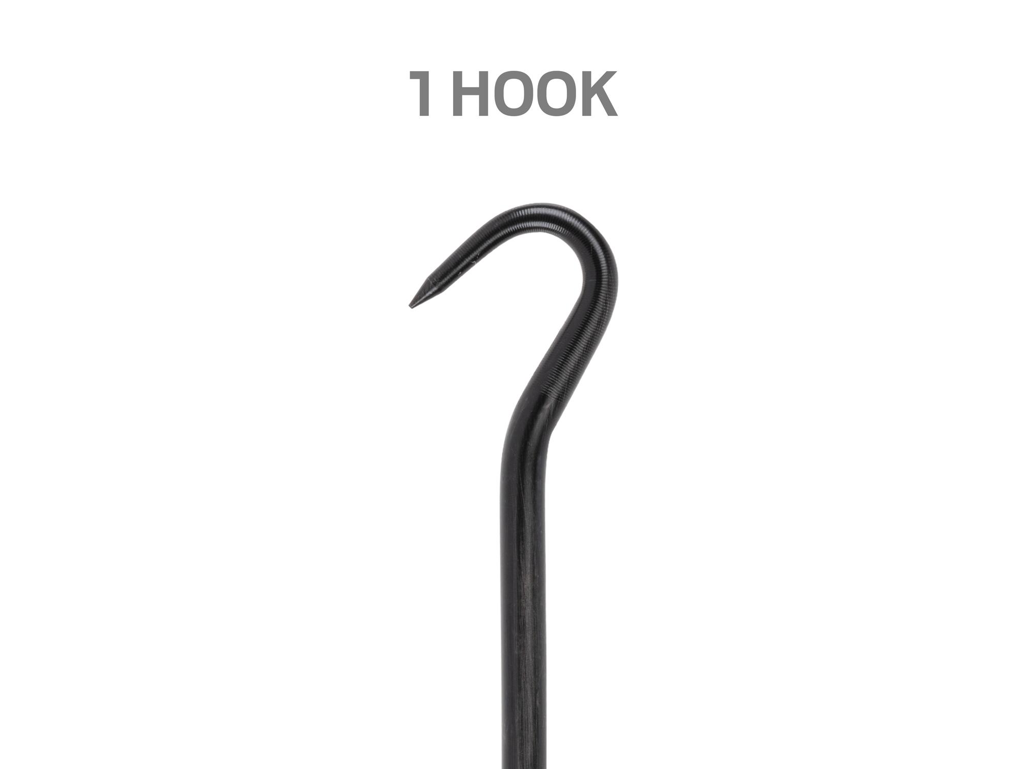 Laid out contents of Tekton black 3 inch pick and hook set. Item #PNH90402