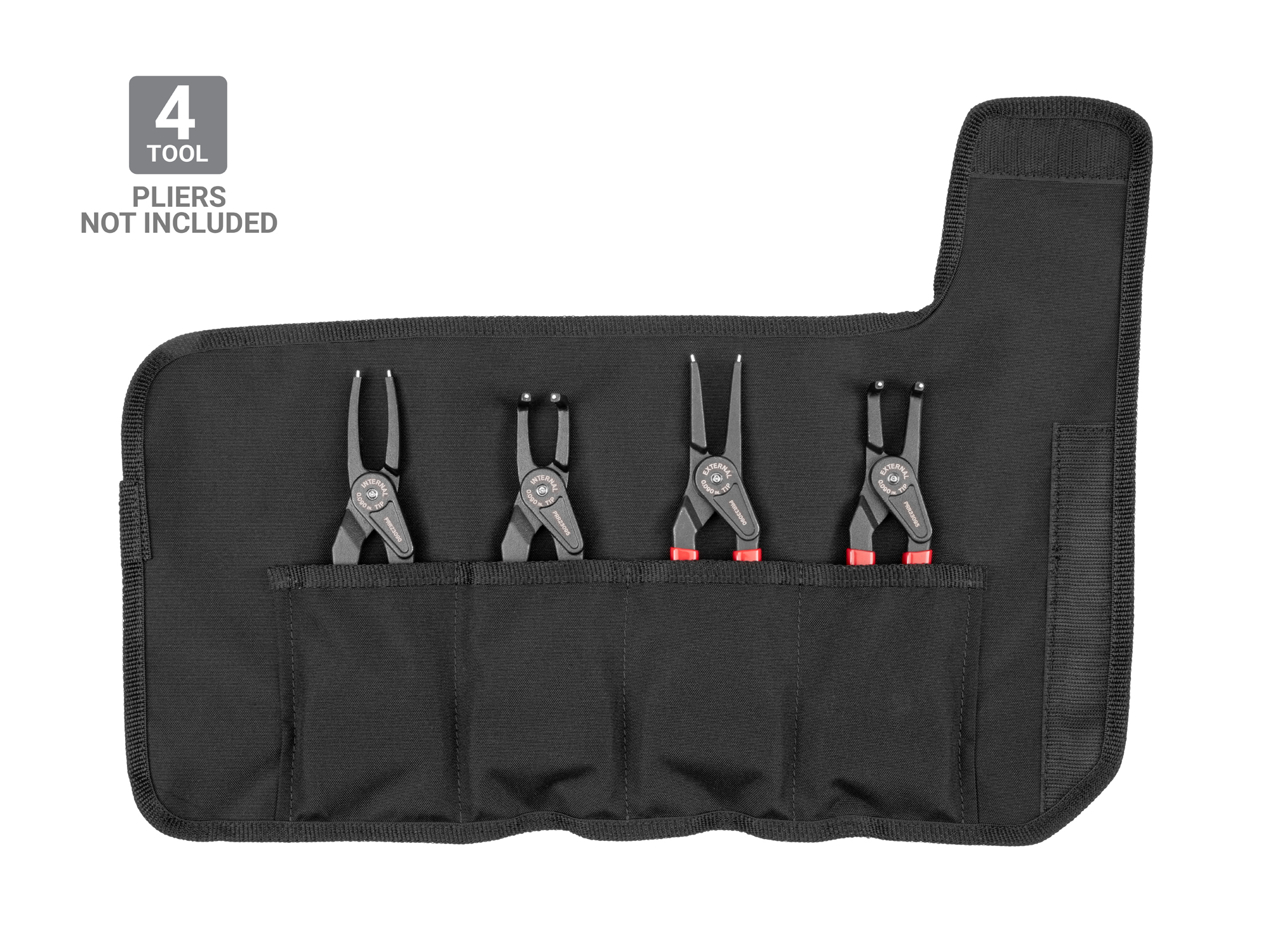 Tekton 9 inchh (0.090 inch tips) pliers organization storage with tools. Tools not included.. Item #OTP51104