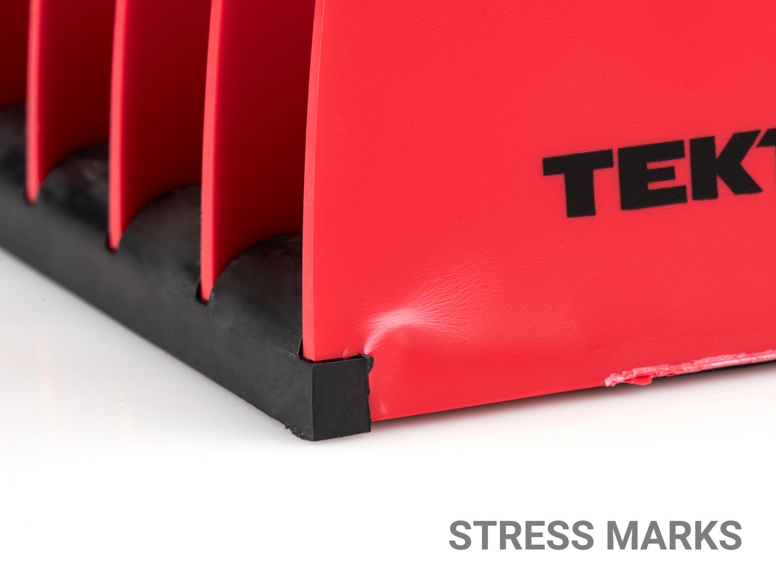 Closeup view of Tekton rack pliers organization set. Item #X113