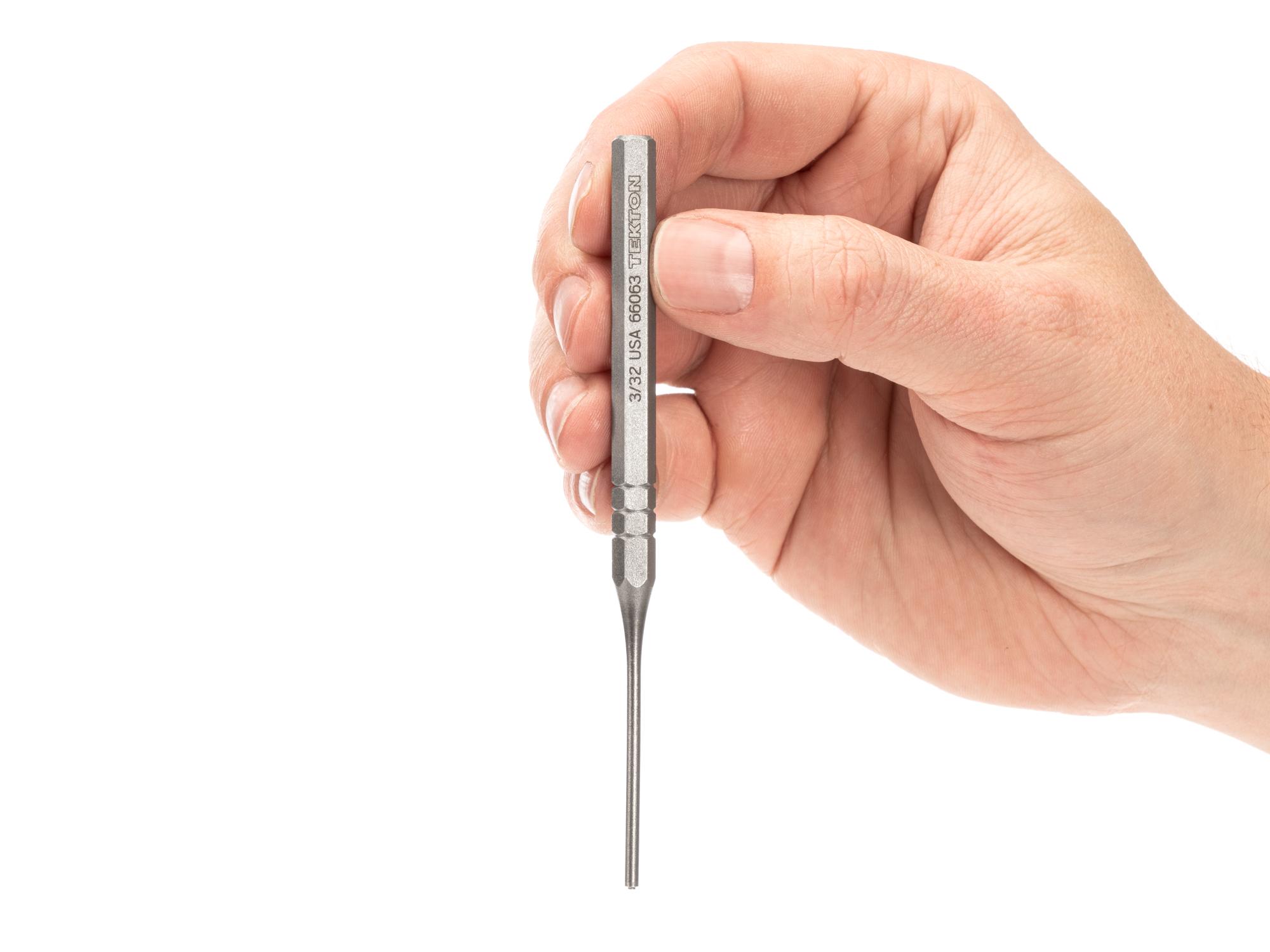 Person holding Tekton punch. Item #66063