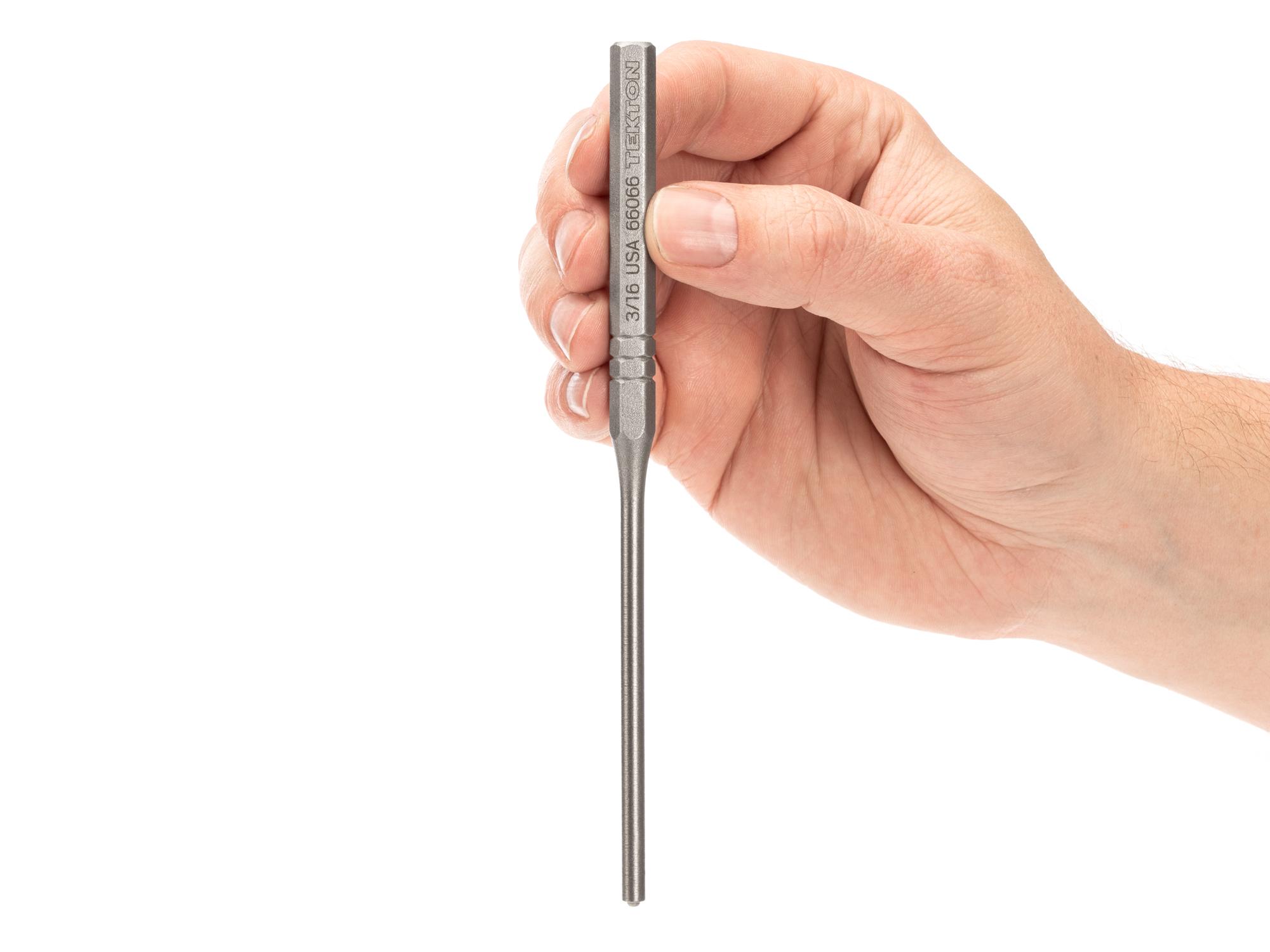 Person holding Tekton punch. Item #66066