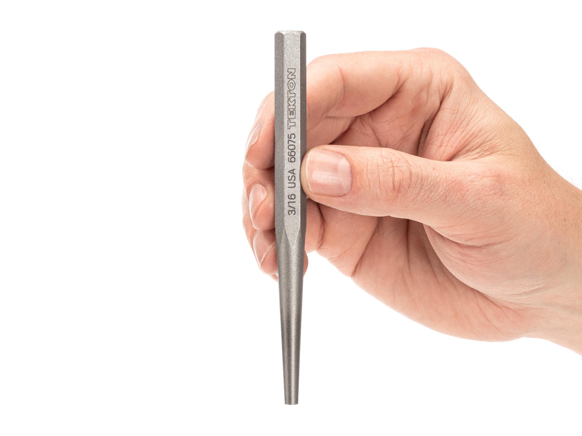 Person holding Tekton punch. Item #66075