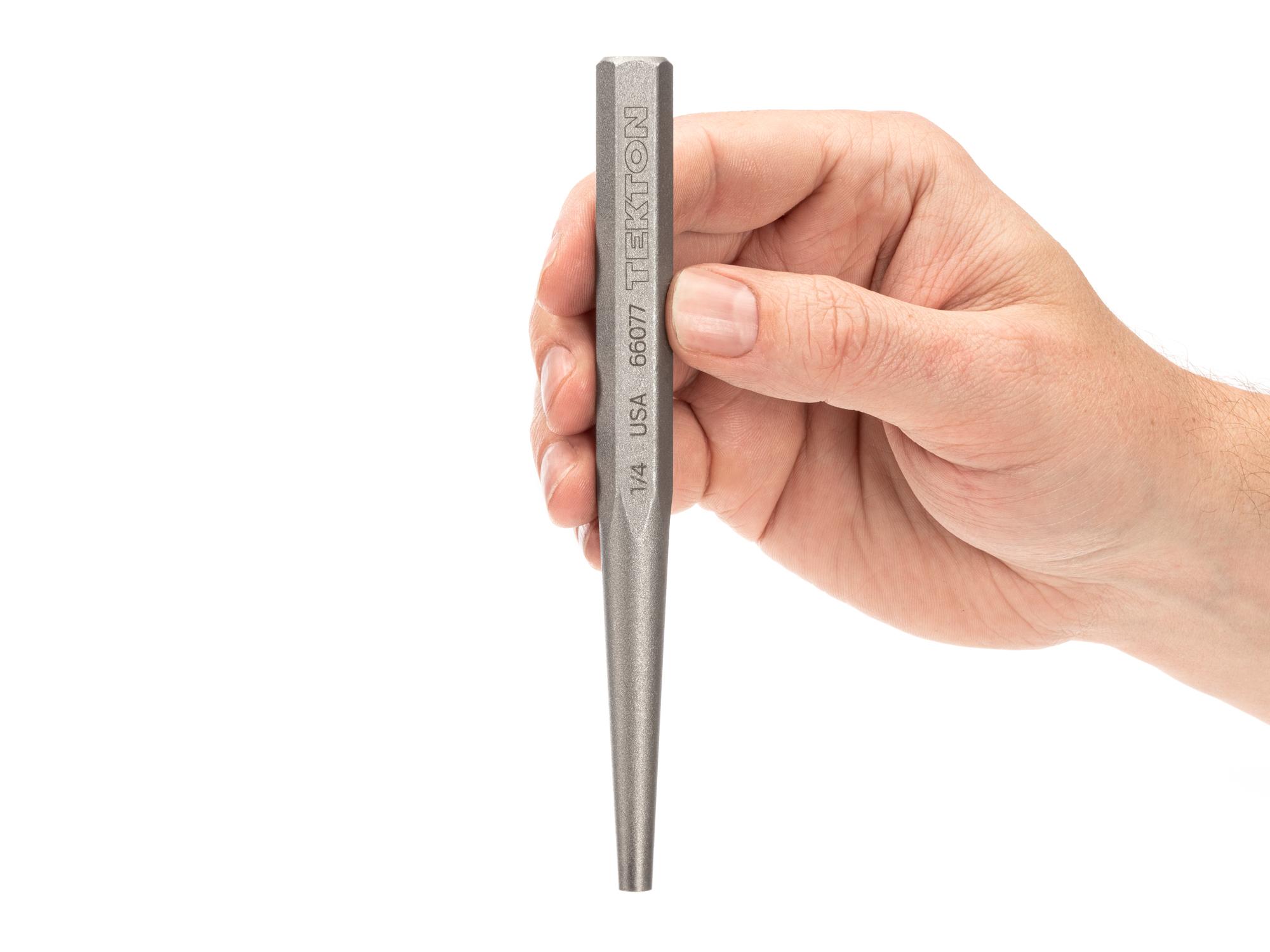 Person holding Tekton punch. Item #66077