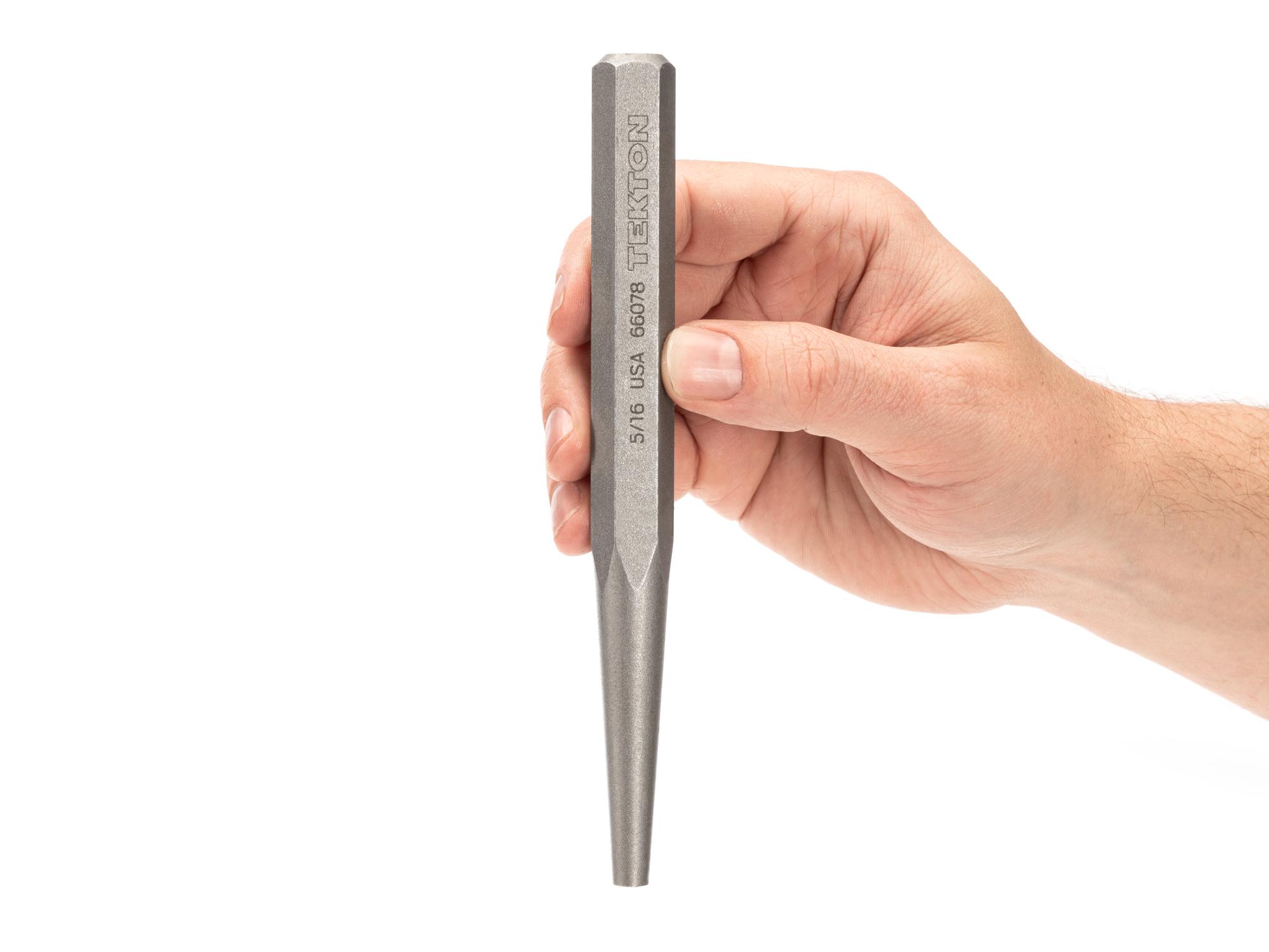 Person holding Tekton punch. Item #66078