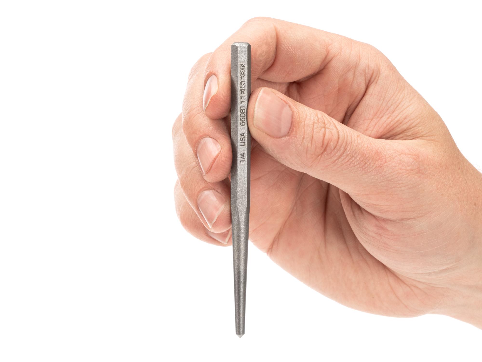 Person holding Tekton punch. Item #66081
