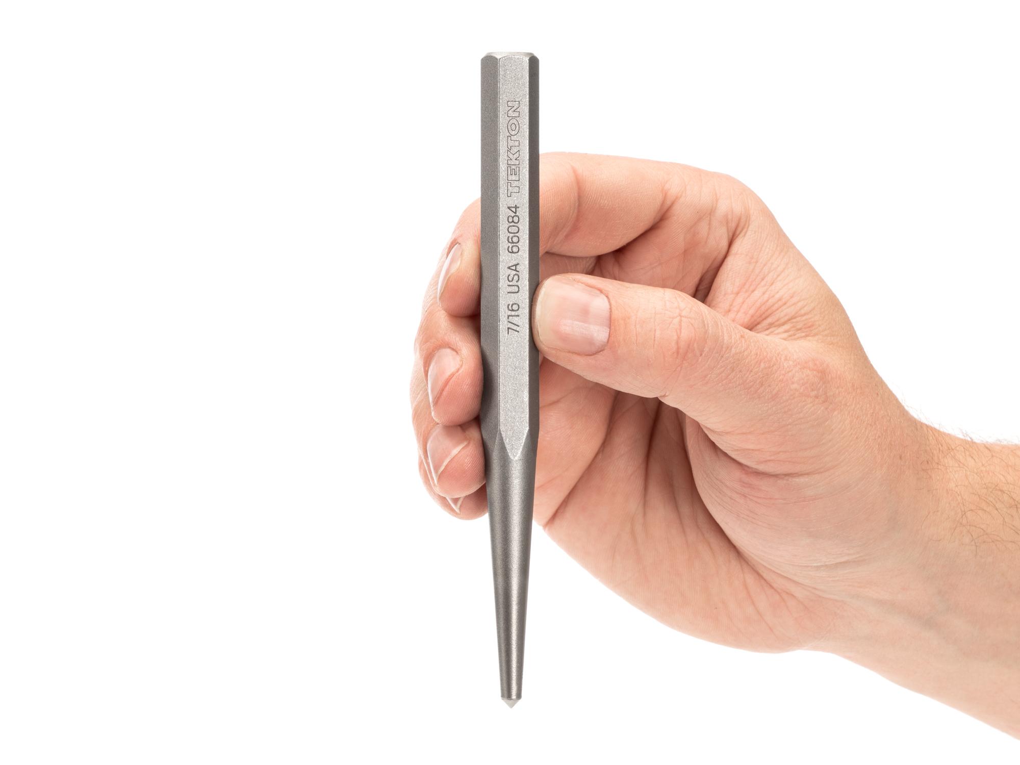 Person holding Tekton punch. Item #66084