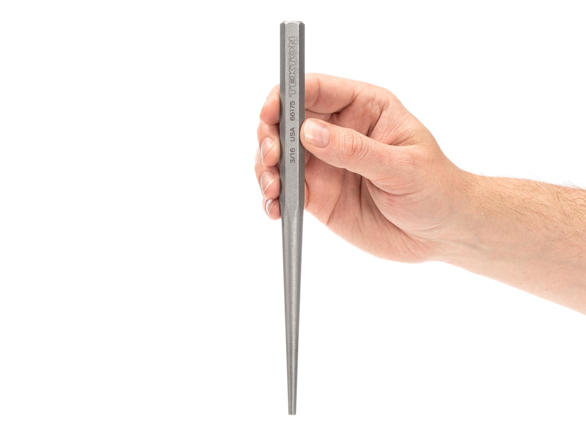 Person holding Tekton punch. Item #66175