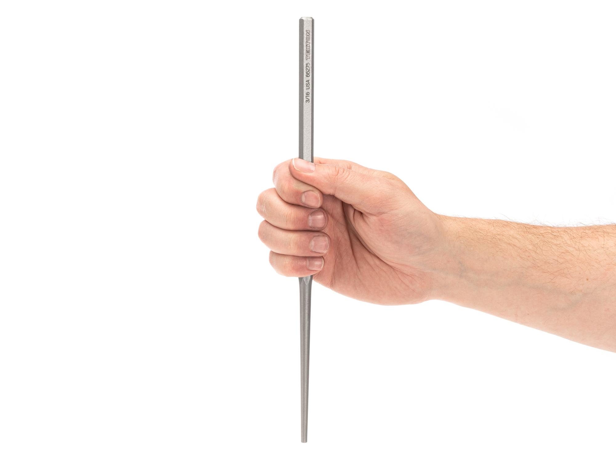 Person holding Tekton punch. Item #66275