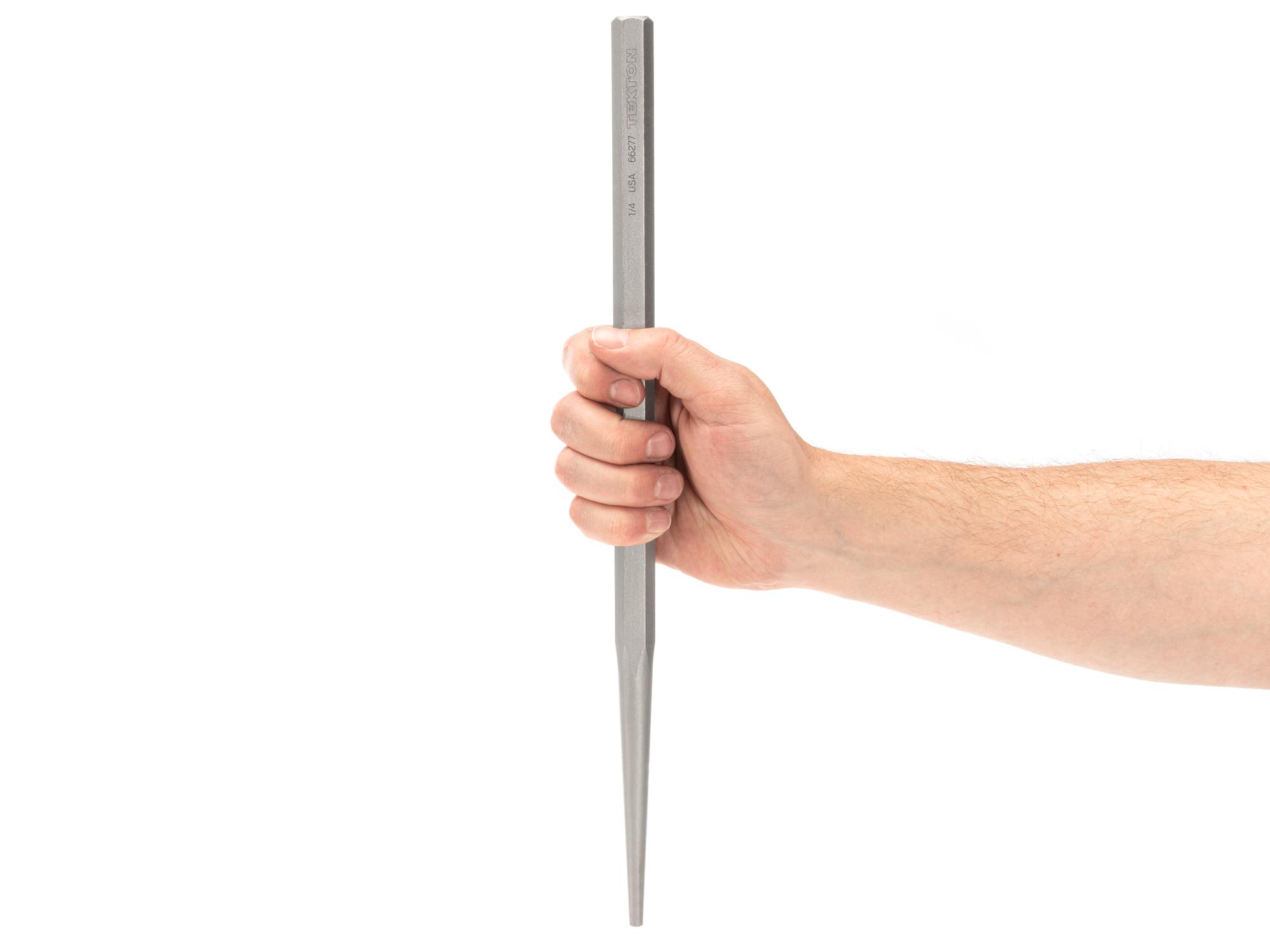 Person holding Tekton punch. Item #66277