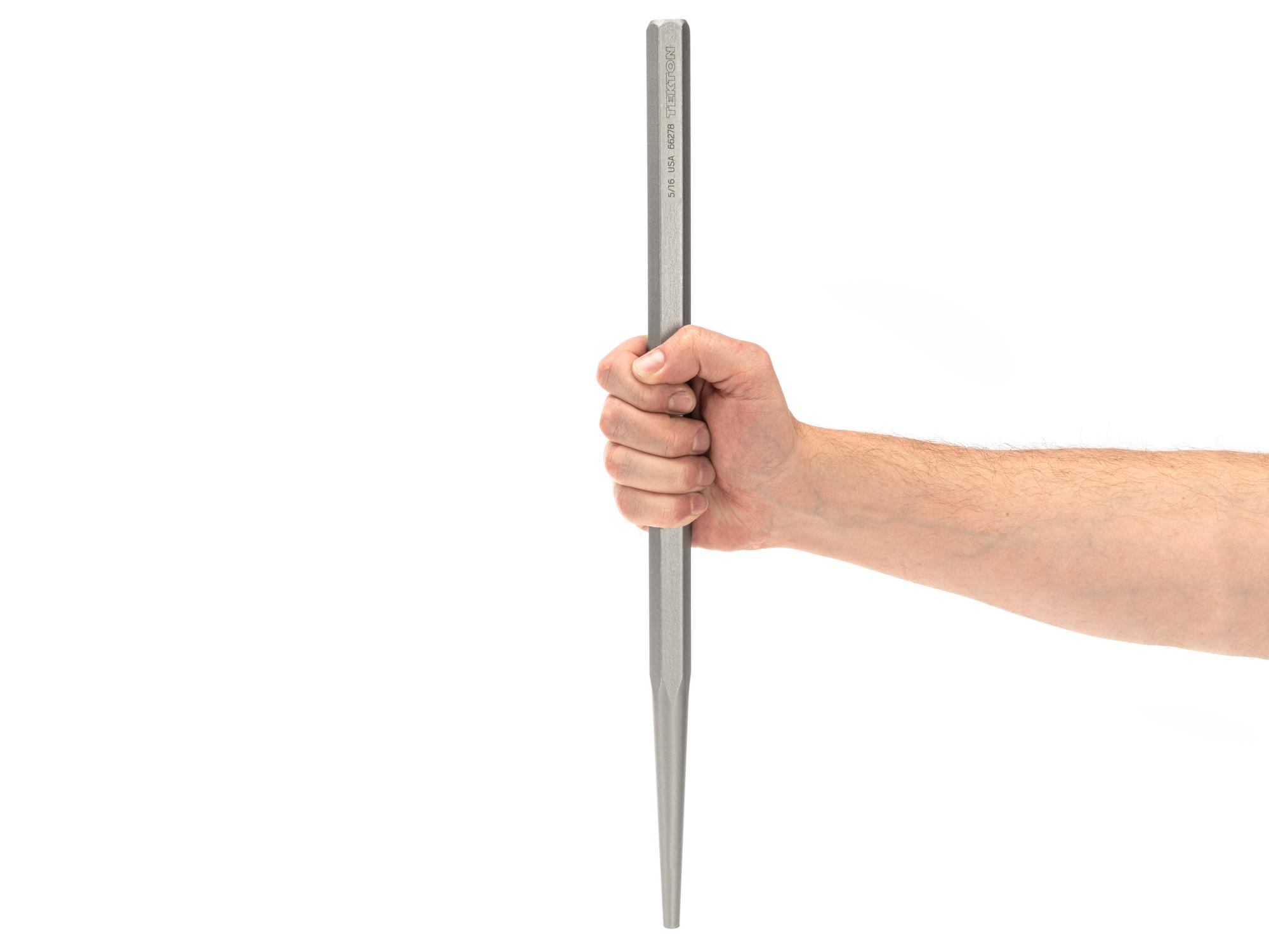Person holding Tekton punch. Item #66278