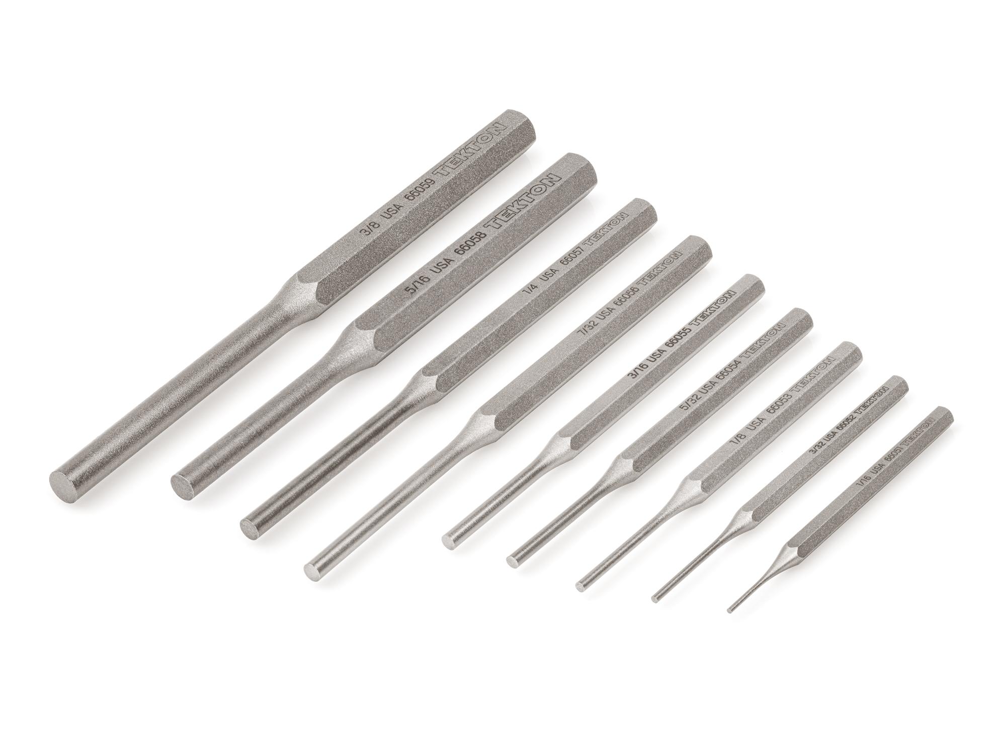 Front-right angle view of Tekton punch set. Item #PNC92001