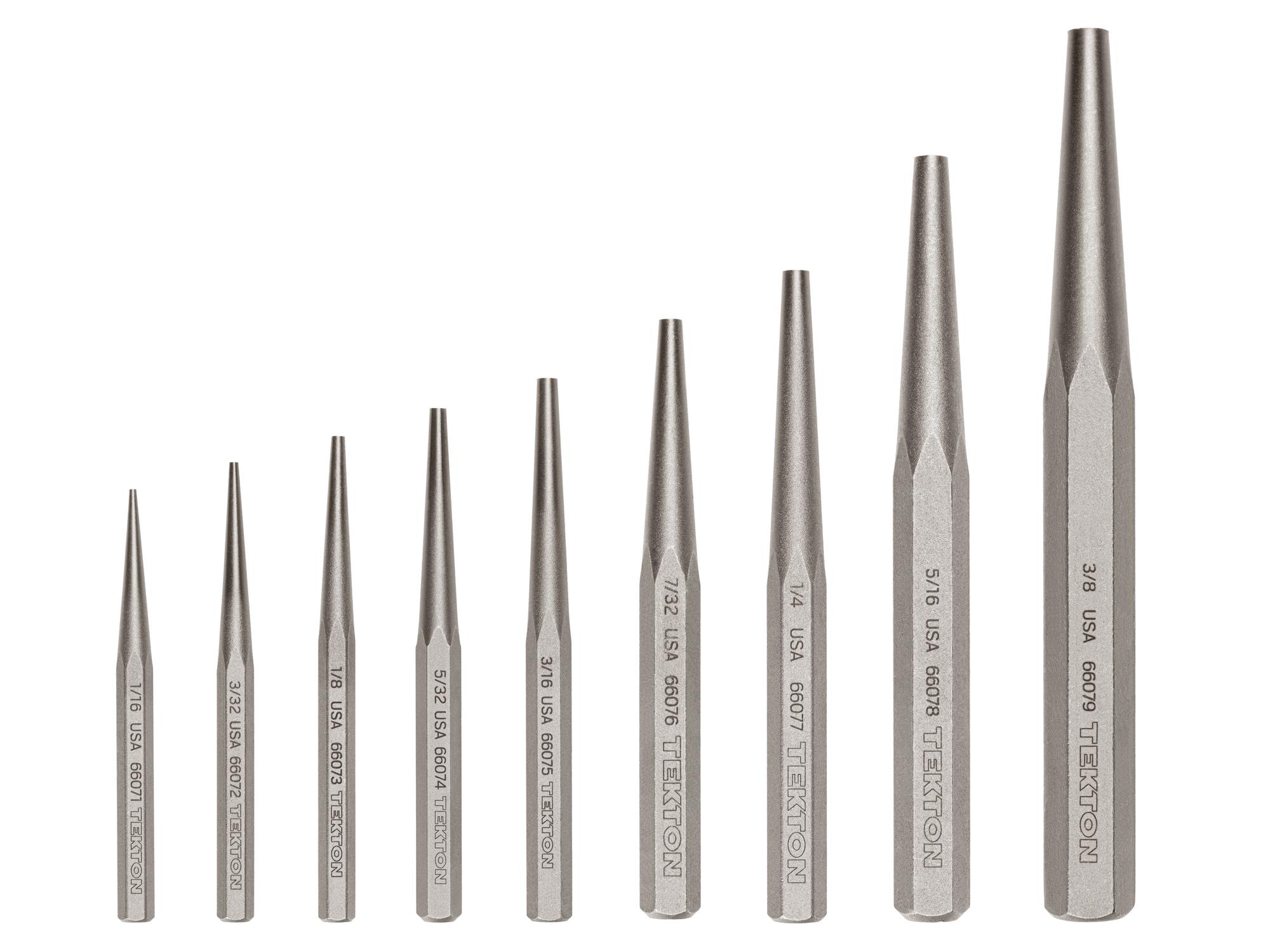 Solid Punch Set (9-Piece)