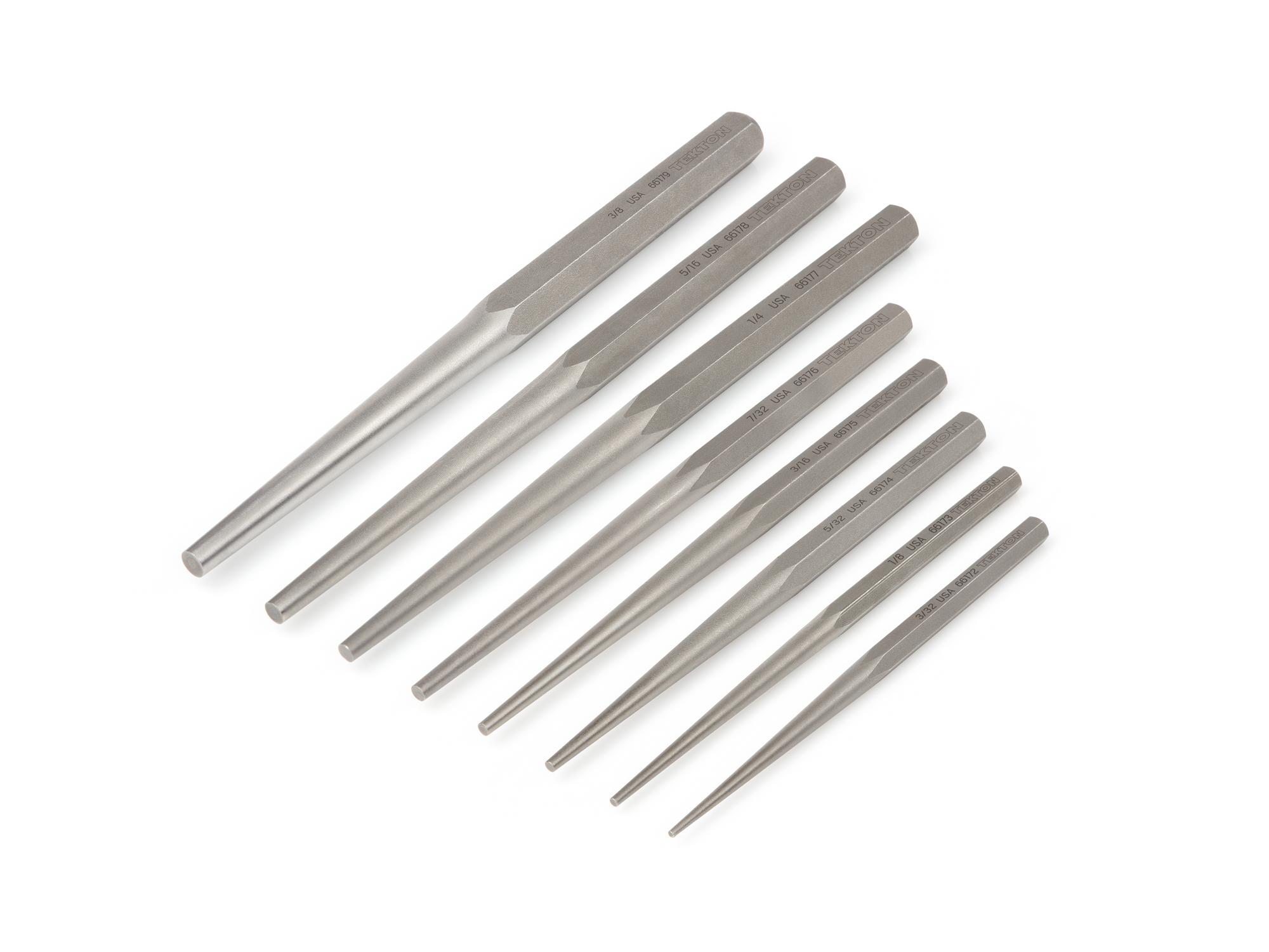 Front-right angle view of Tekton punch set. Item #PNC96002