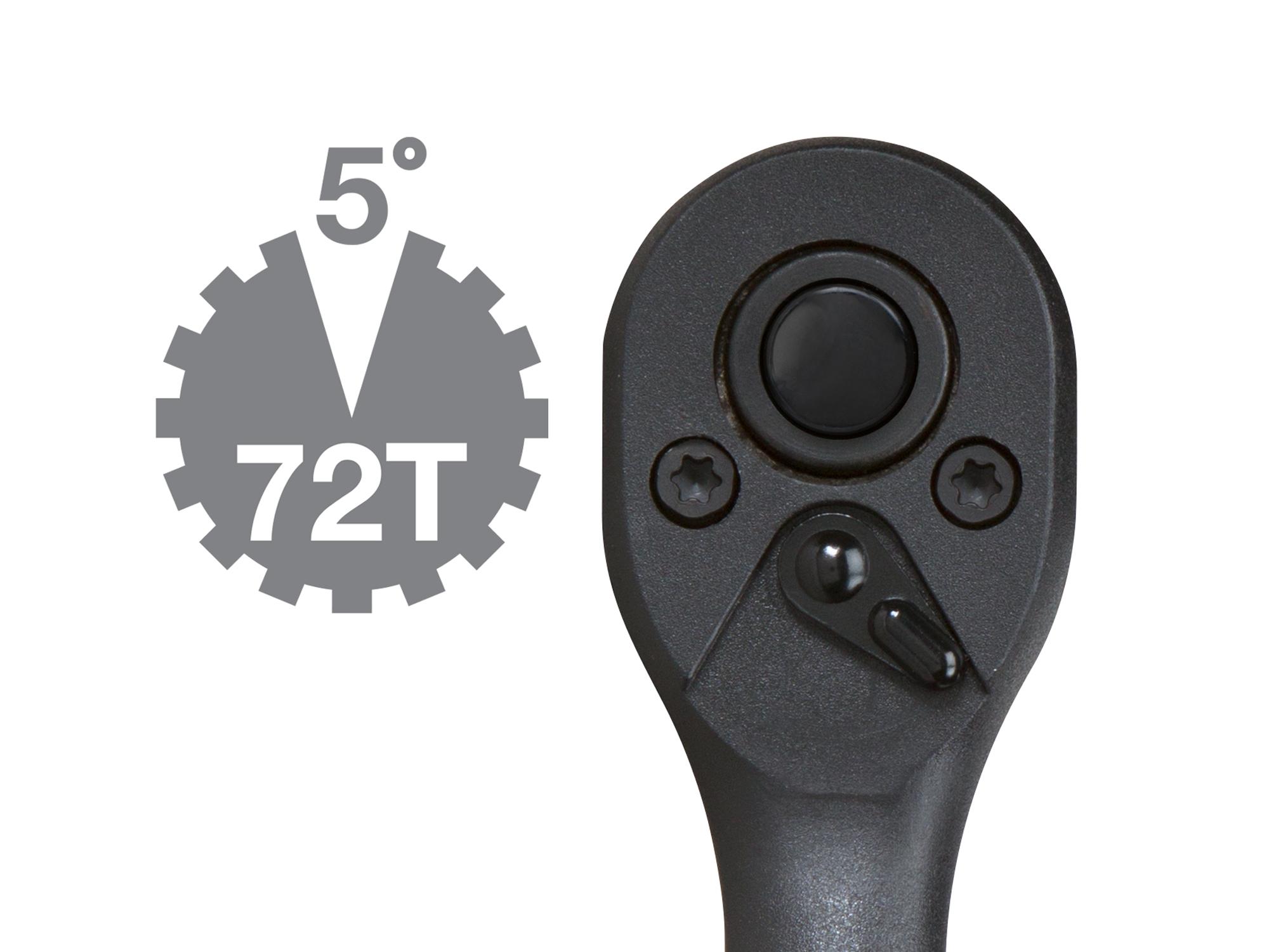 Dimensions for Tekton  ratchet set. Item #1457