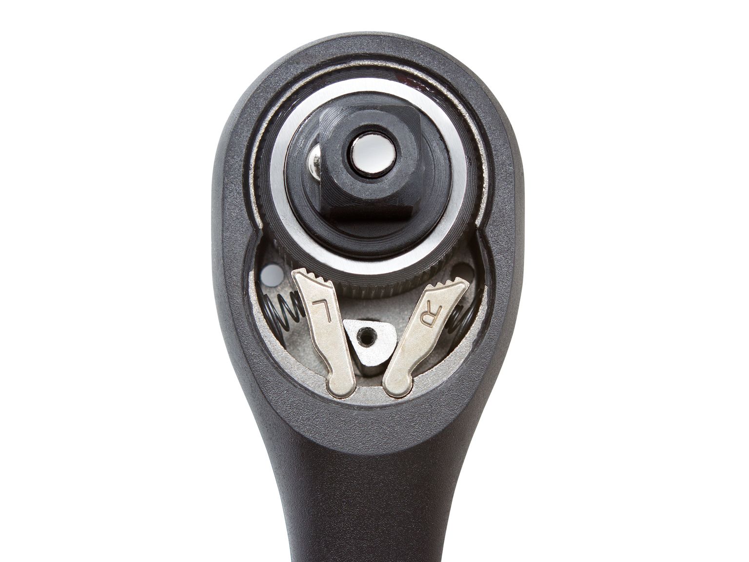 Closeup view of Tekton ratchet. Item #1458