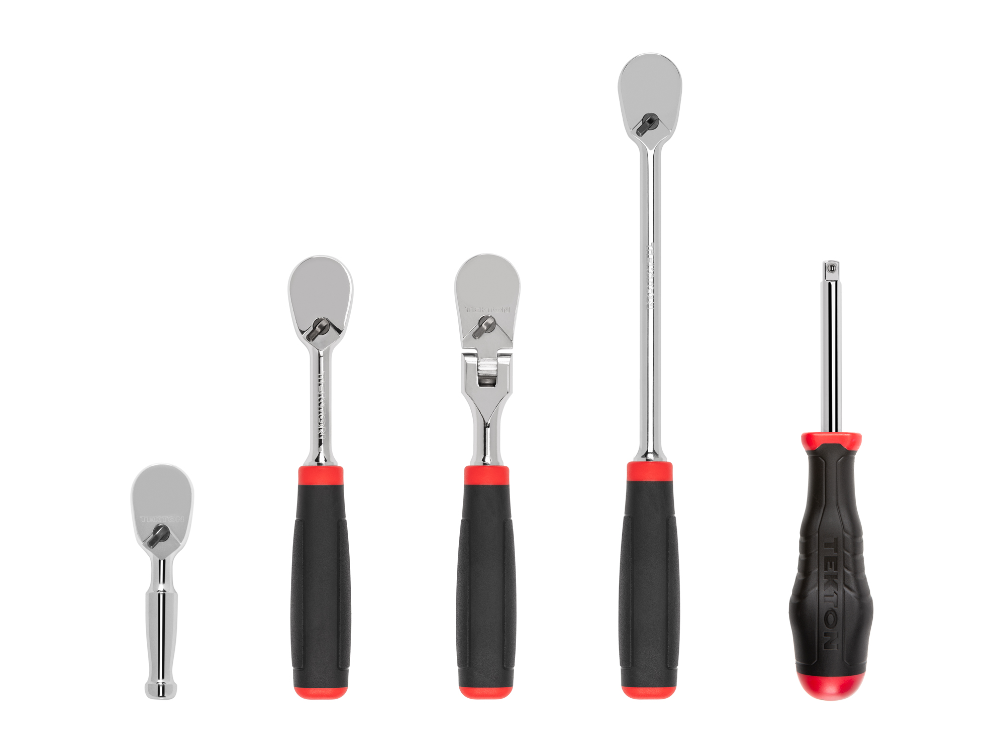 1/4 Inch Drive Non-Quick-Release Comfort Grip Drive Tool Set | TEKTON