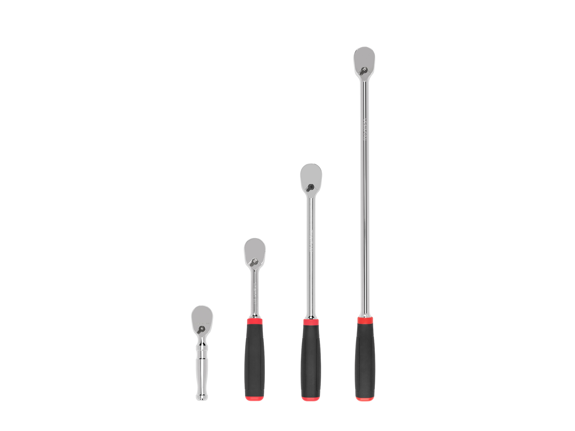 3/8 Inch Drive Comfort Grip Ratchet Set (4-Piece)