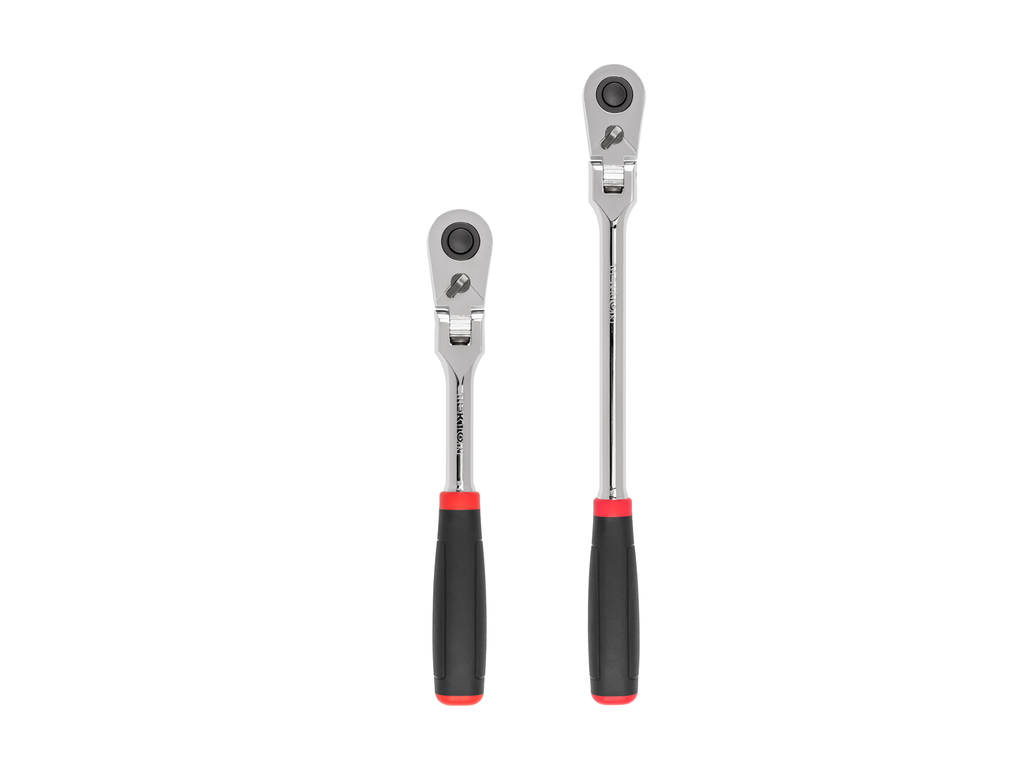 1/2 Inch Drive Flex Head Quick-Release Comfort Grip Ratchet Set (2-Piece)