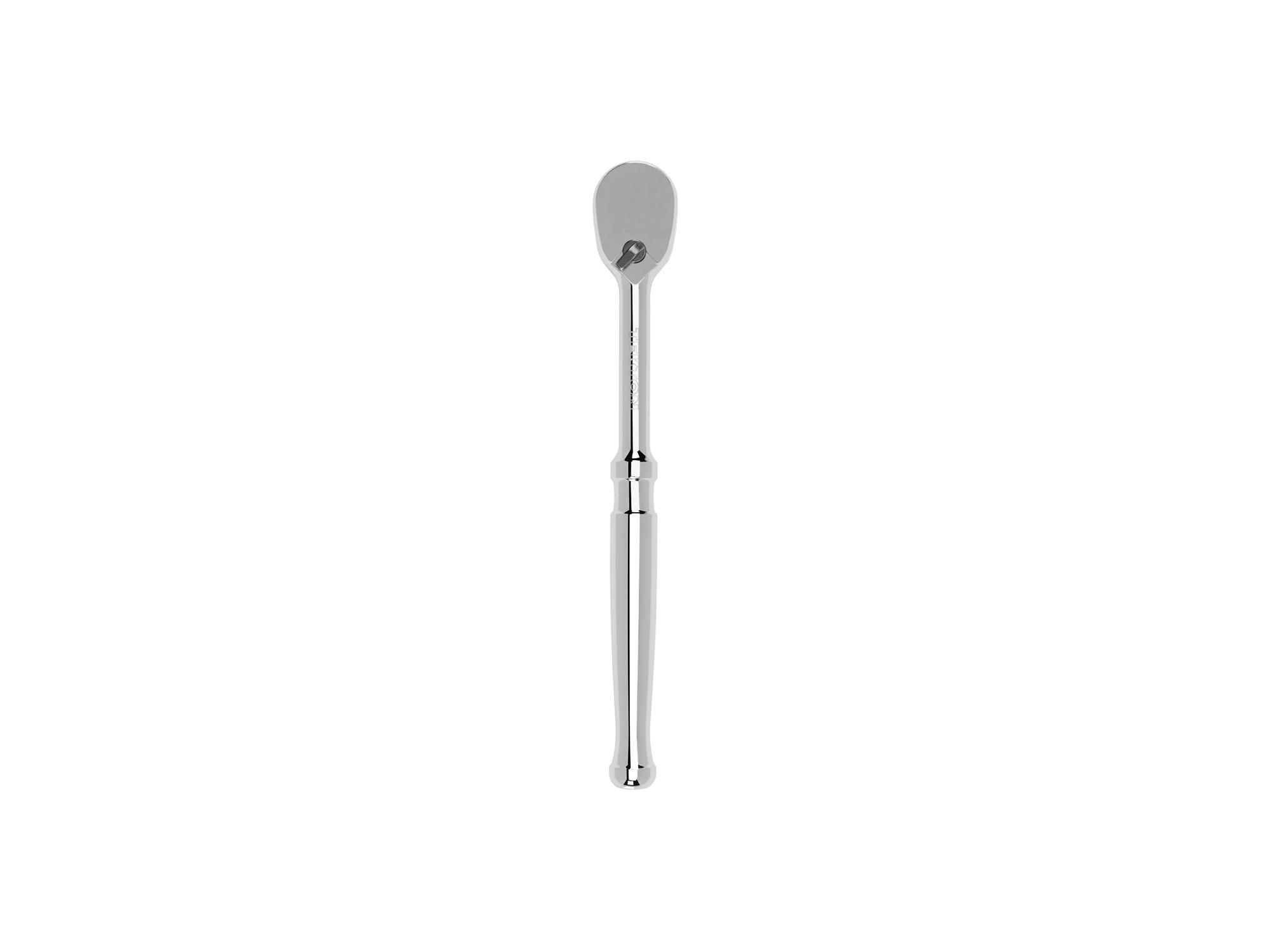 Front view of Tekton 8 inch ratchet. Item #SRH01108