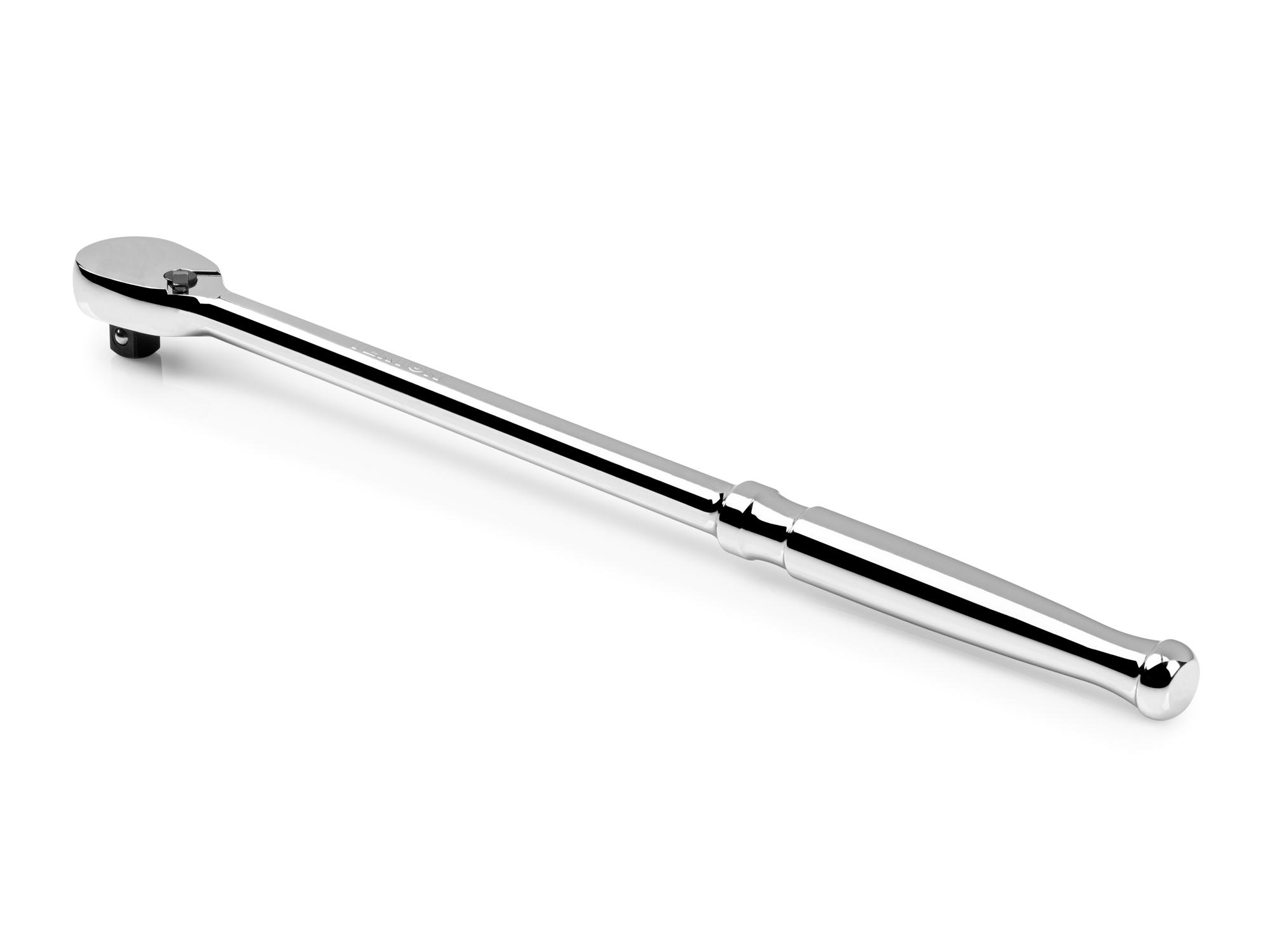 Back angle view of Tekton 12 inch ratchet. Item #SRH01112
