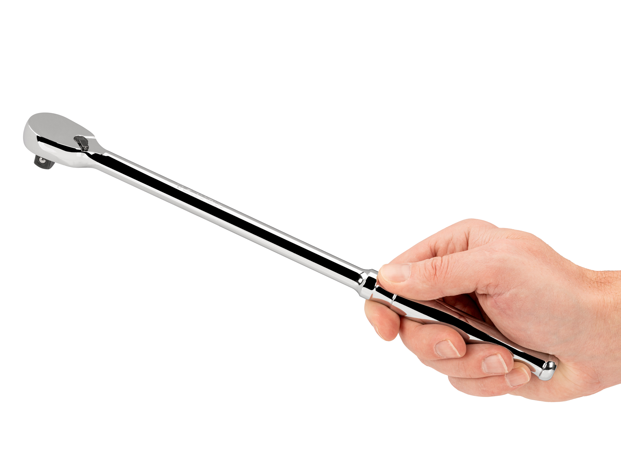 3/8 Inch Drive x 12 Inch Non-Quick-Release Long Ratchet | TEKTON