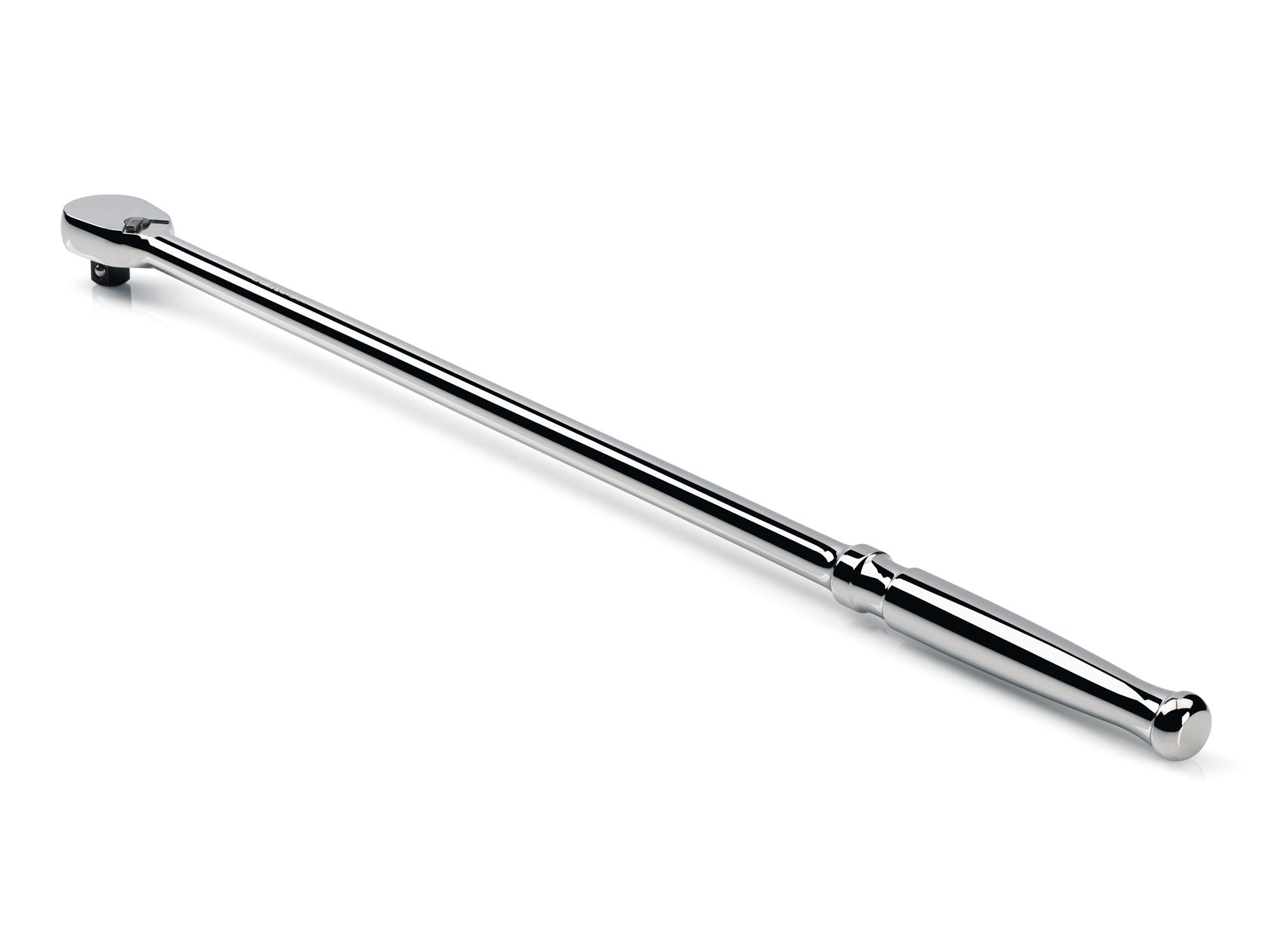 Back angle view of Tekton 18 inch ratchet. Item #SRH01118