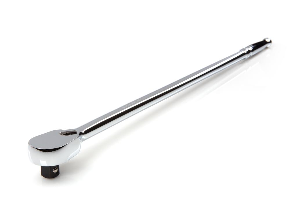 Long Ratche 1/2 Inch Drive x 24 Inch Non-Quick-Release Extra-Long Ratchet | TEKTON