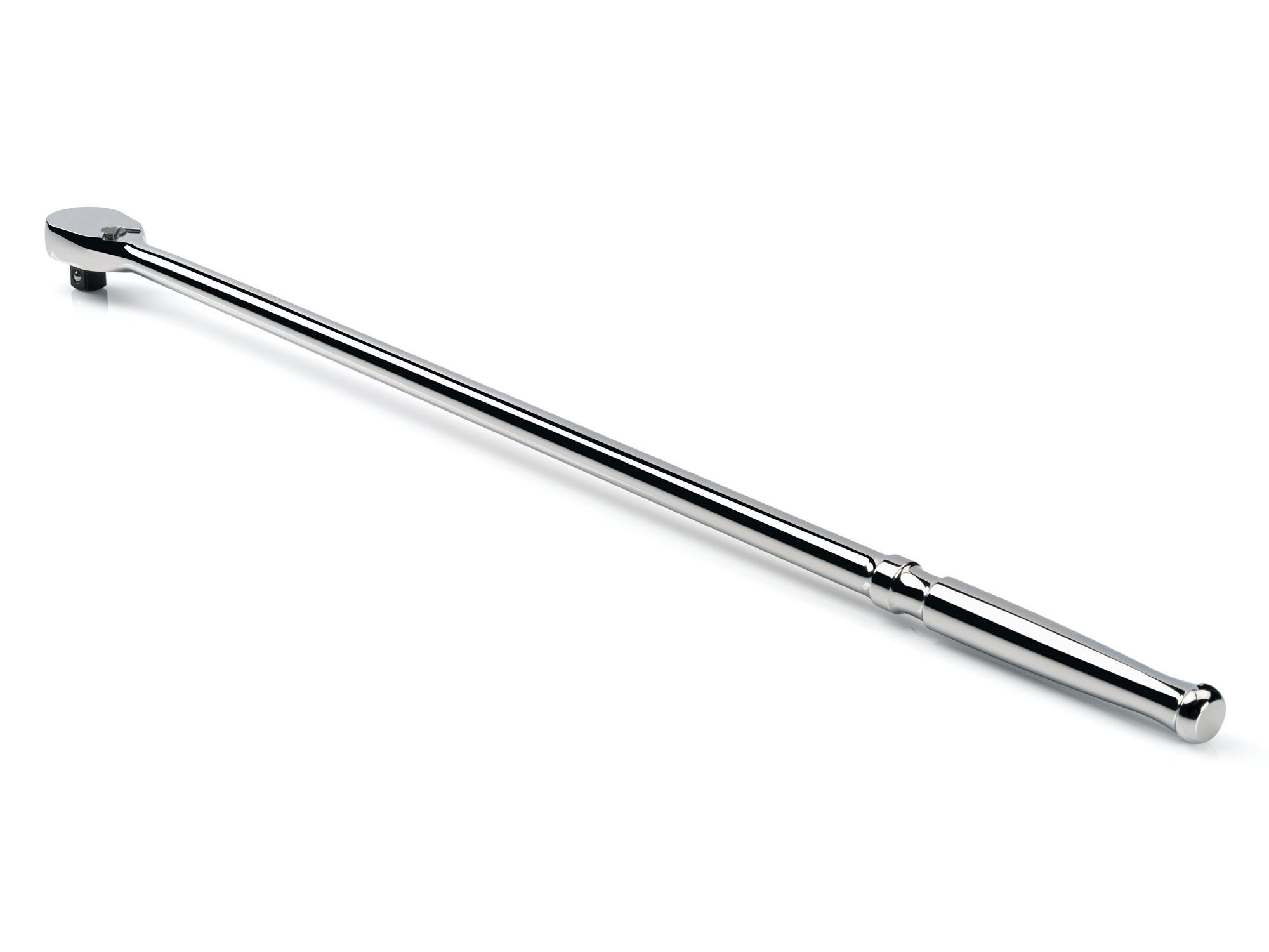 Back angle view of Tekton 24 inch ratchet. Item #SRH01224
