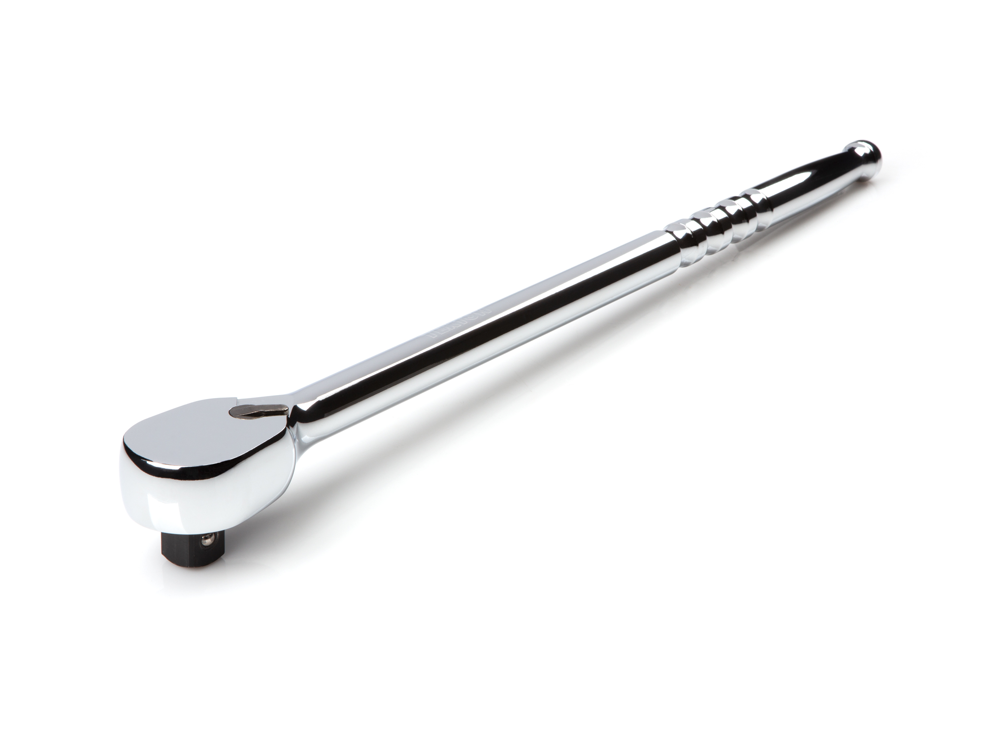 Classic non-quick-release ratchet with 72-tooth gear, 5-degree swing, and 1000 ft-lb. torque. Ultra-compact head and sleek, comfortable handle. SRH01322.