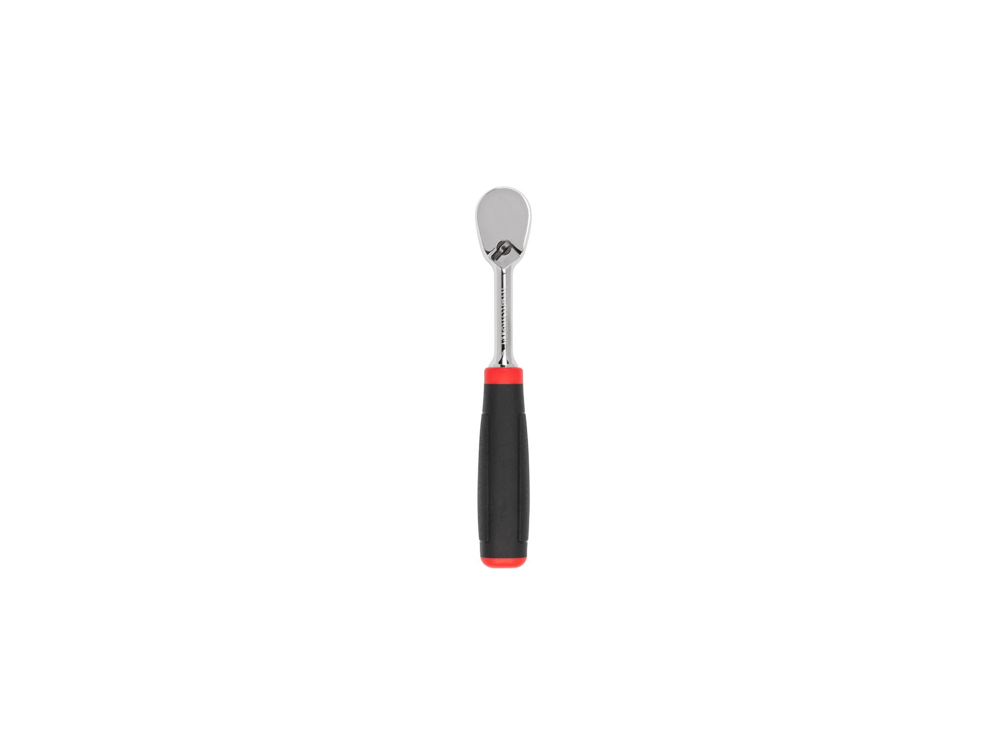 Front view of Tekton 6 inch ratchet. Item #SRH02006