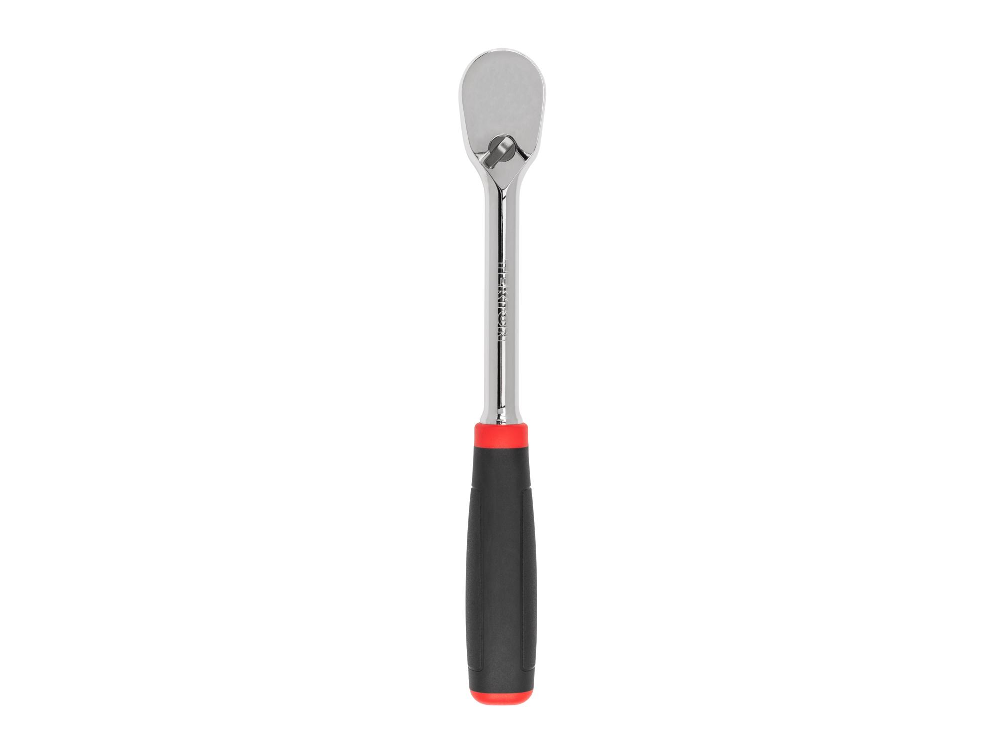 Front view of Tekton 10 1/2 inch ratchet. Item #SRH02210