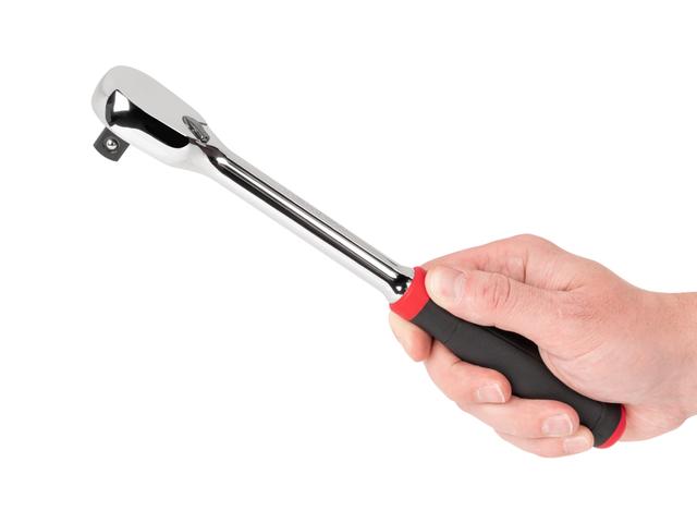 TEKTON Carraca De Agarre Cómodo De 1/2 Pulgada X 10-1/2 Pulgadas