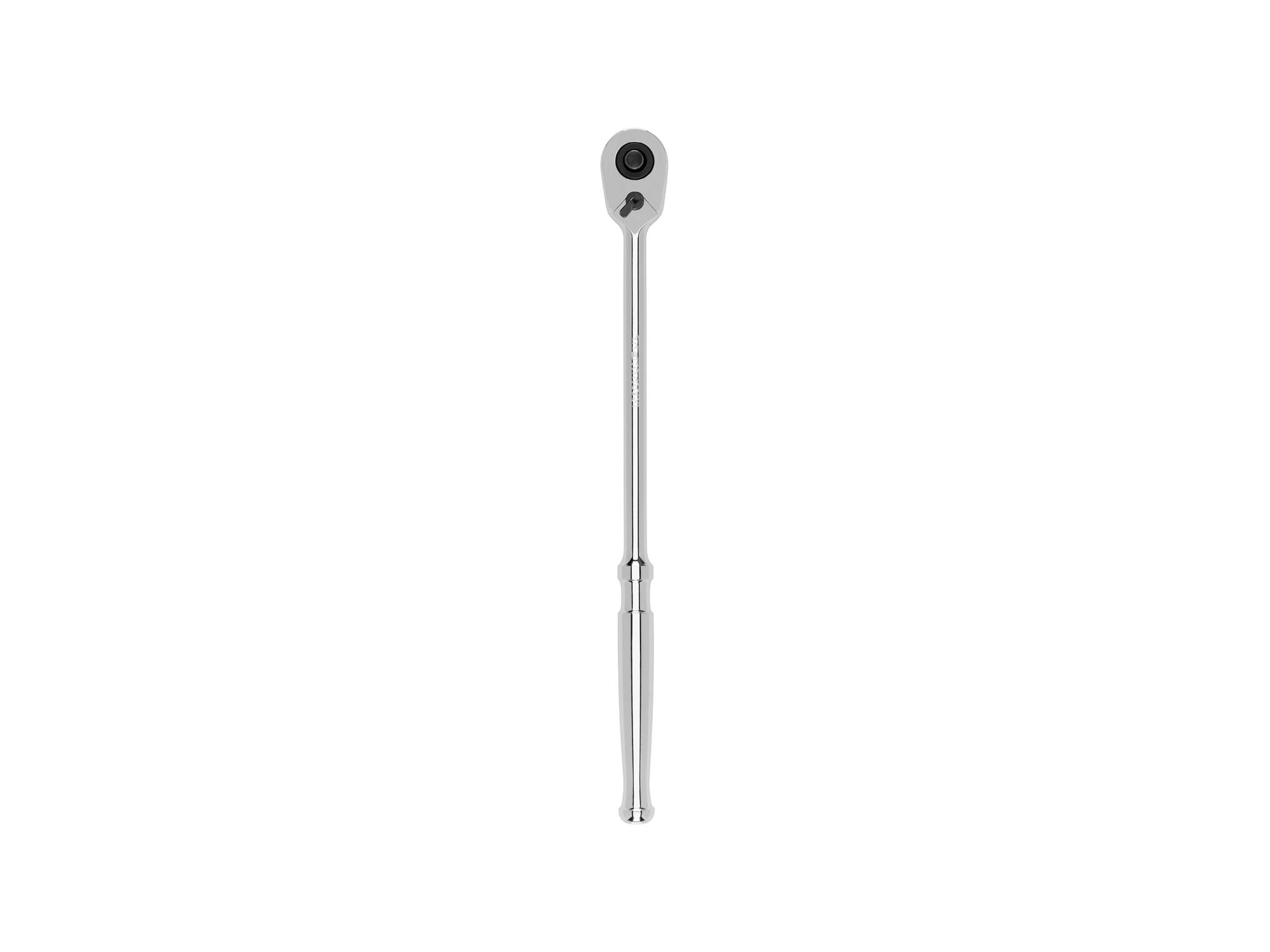 Front view of Tekton 9 inch ratchet. Item #SRH11009