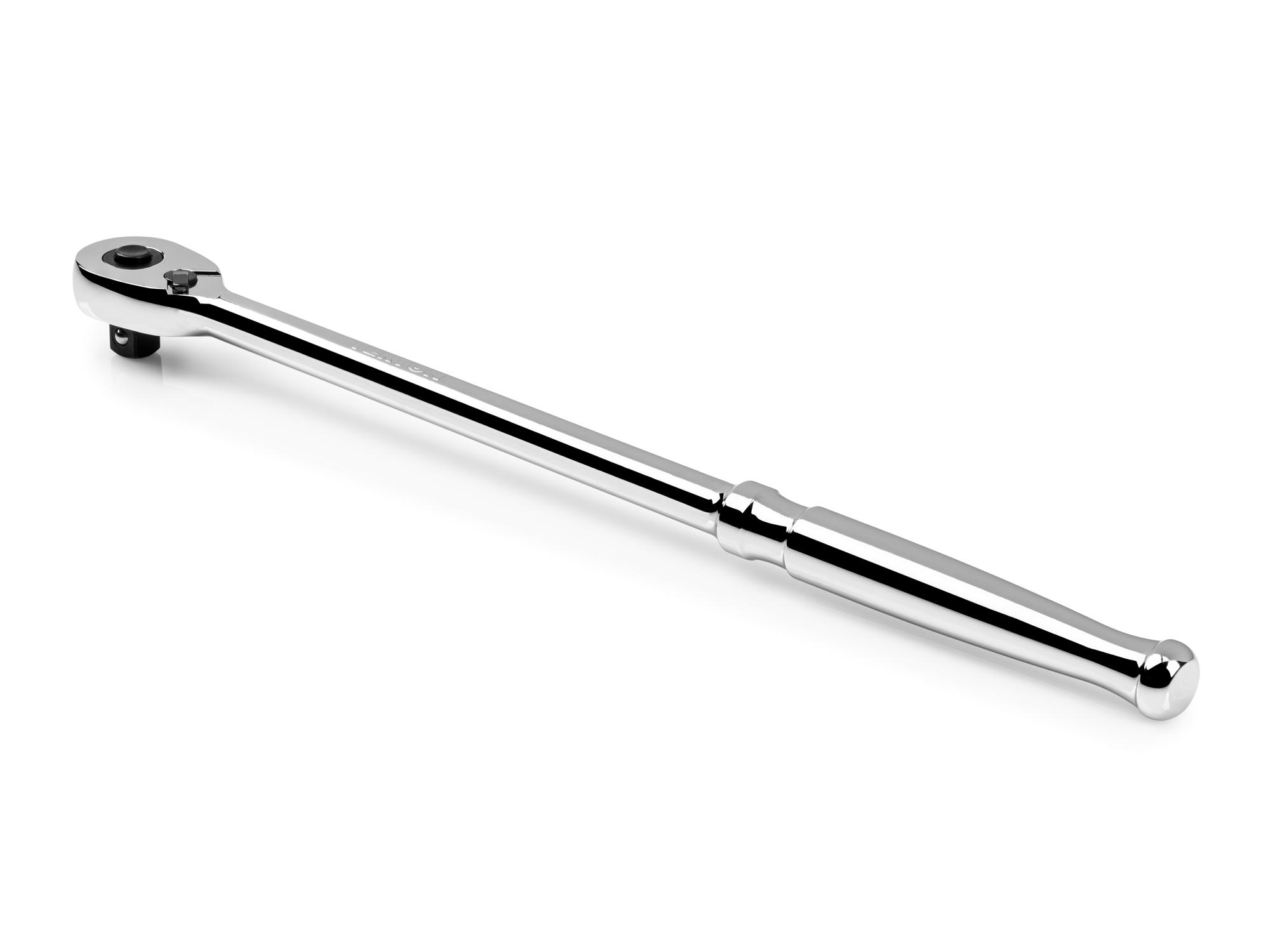 Back angle view of Tekton 12 inch ratchet. Item #SRH11112
