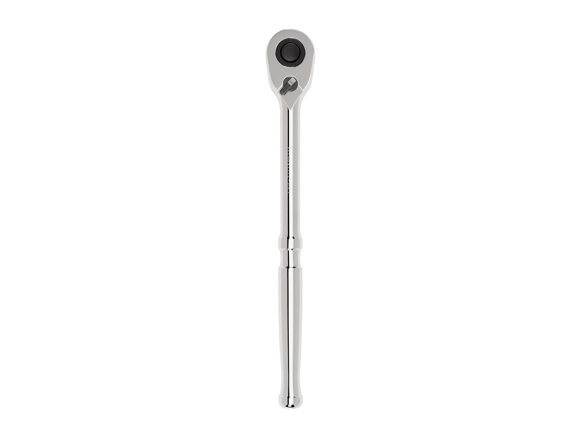 Front view of Tekton 10 1/2 inch ratchet. Item #SRH11210