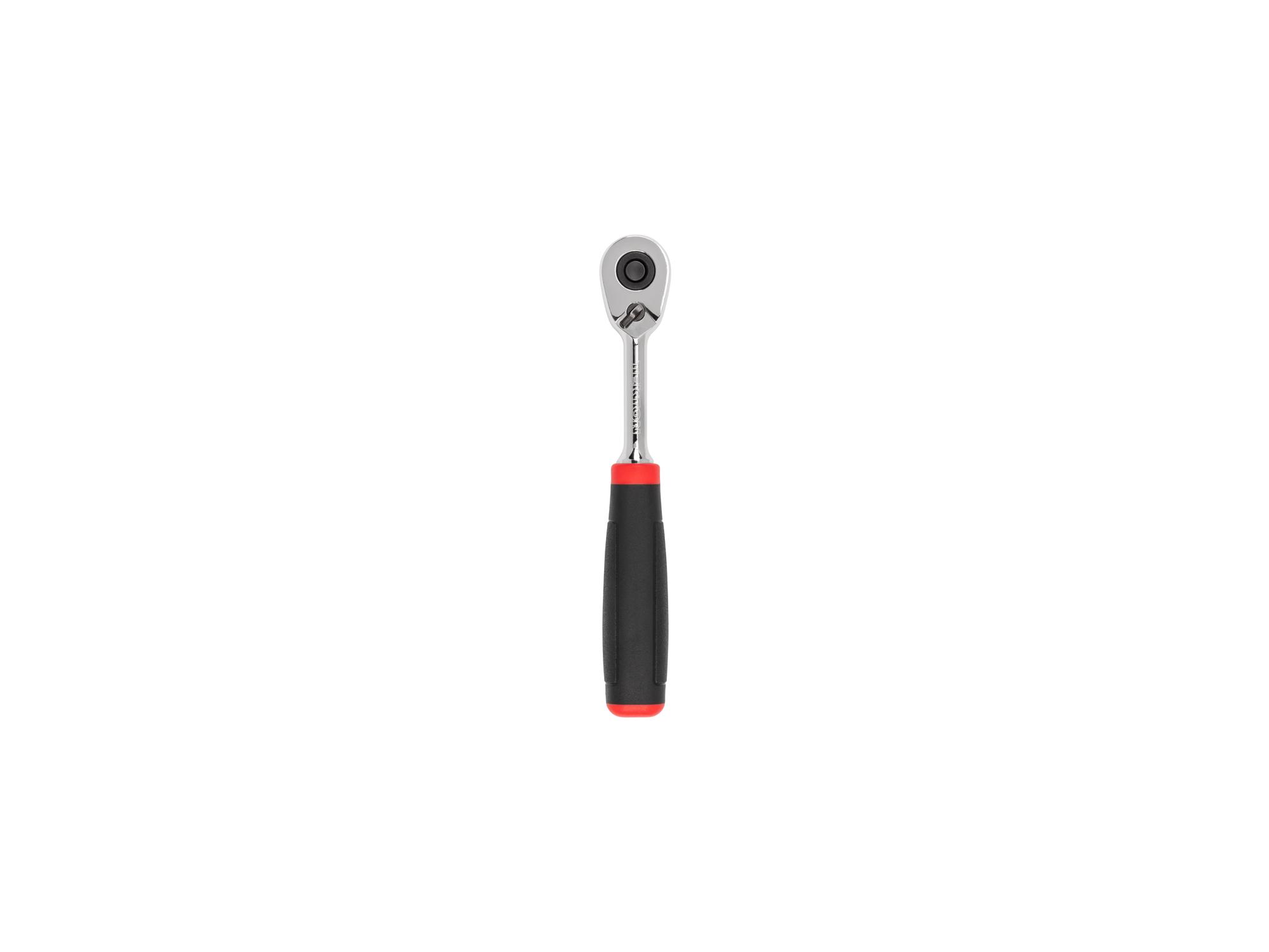 Front view of Tekton 6 inch ratchet. Item #SRH12006