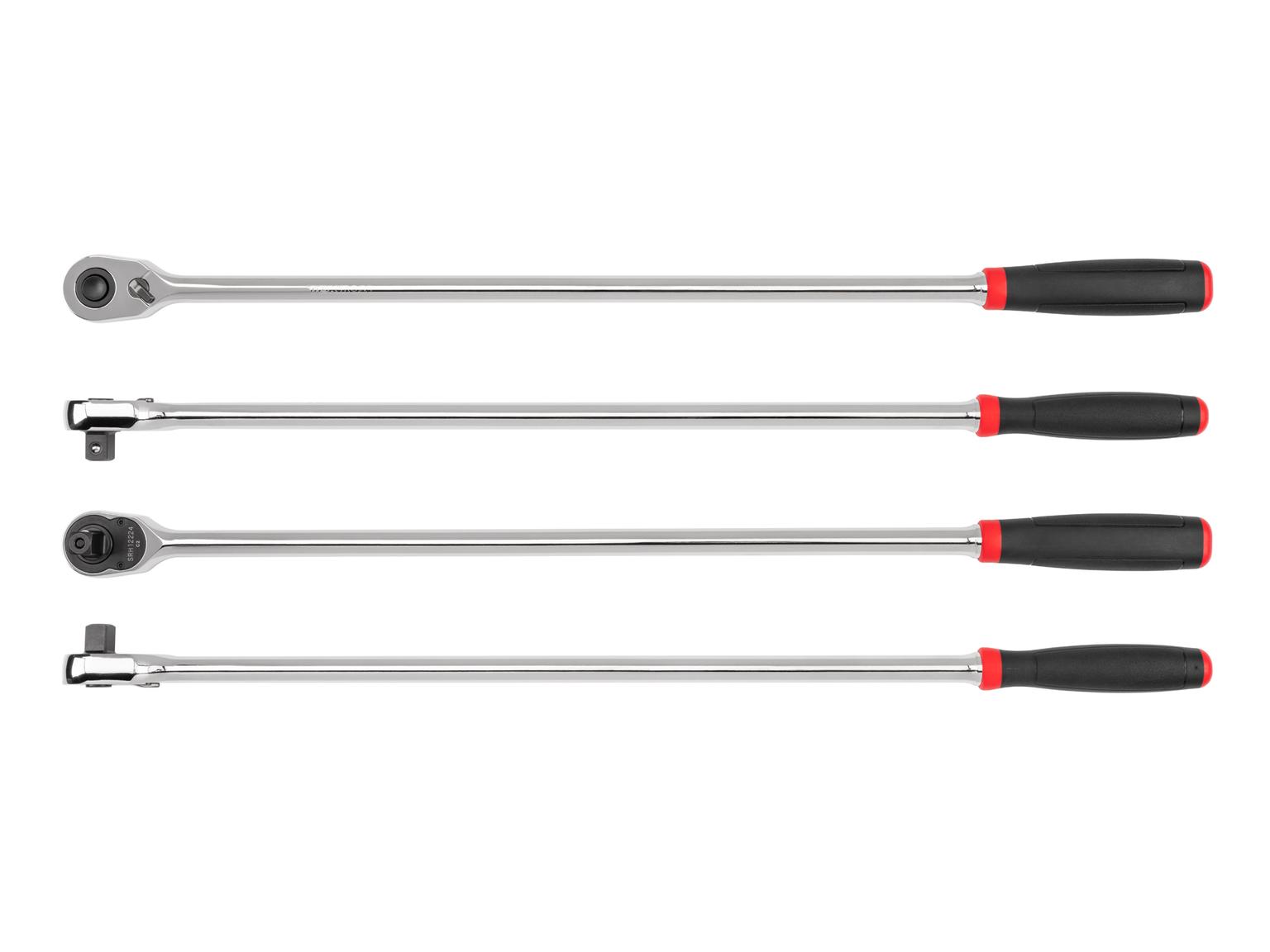TEKTON 1/2 Inch Drive Quick-Release Ratchet - 24 Inch Long Handle For Maximum Leverage