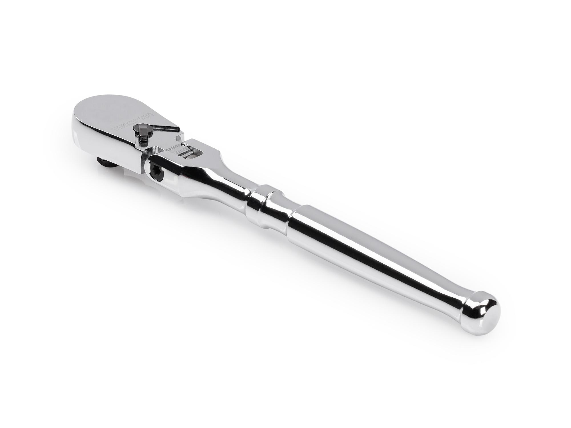 Back angle view of Tekton 6 inch ratchet. Item #SRH21006