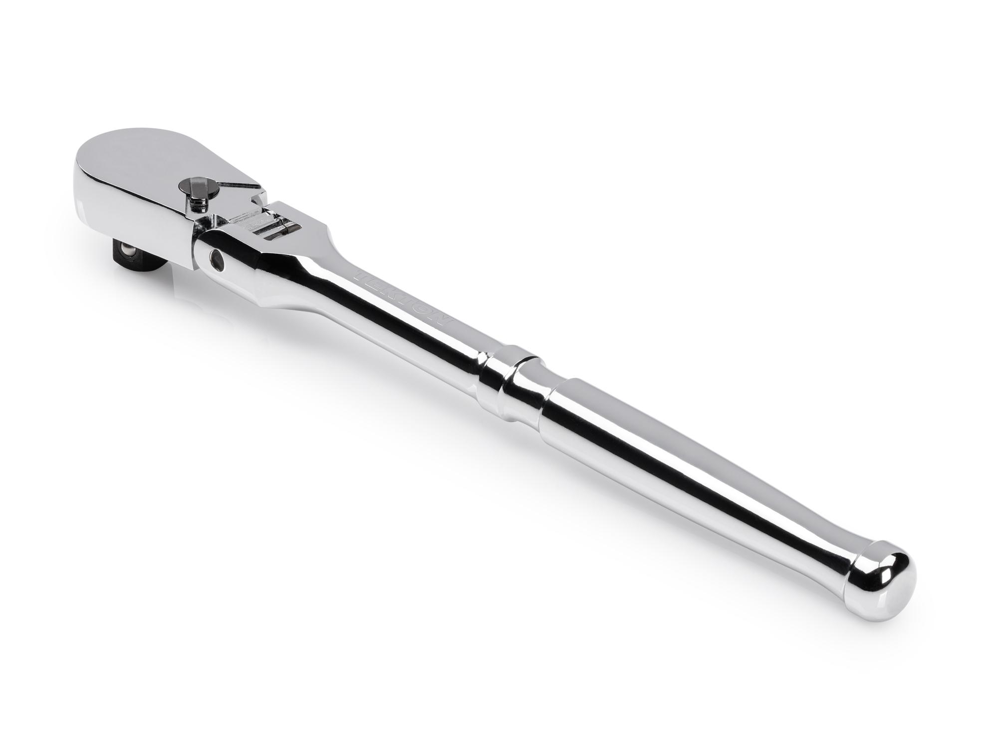 Back angle view of Tekton 10 1/2 inch ratchet. Item #SRH21210