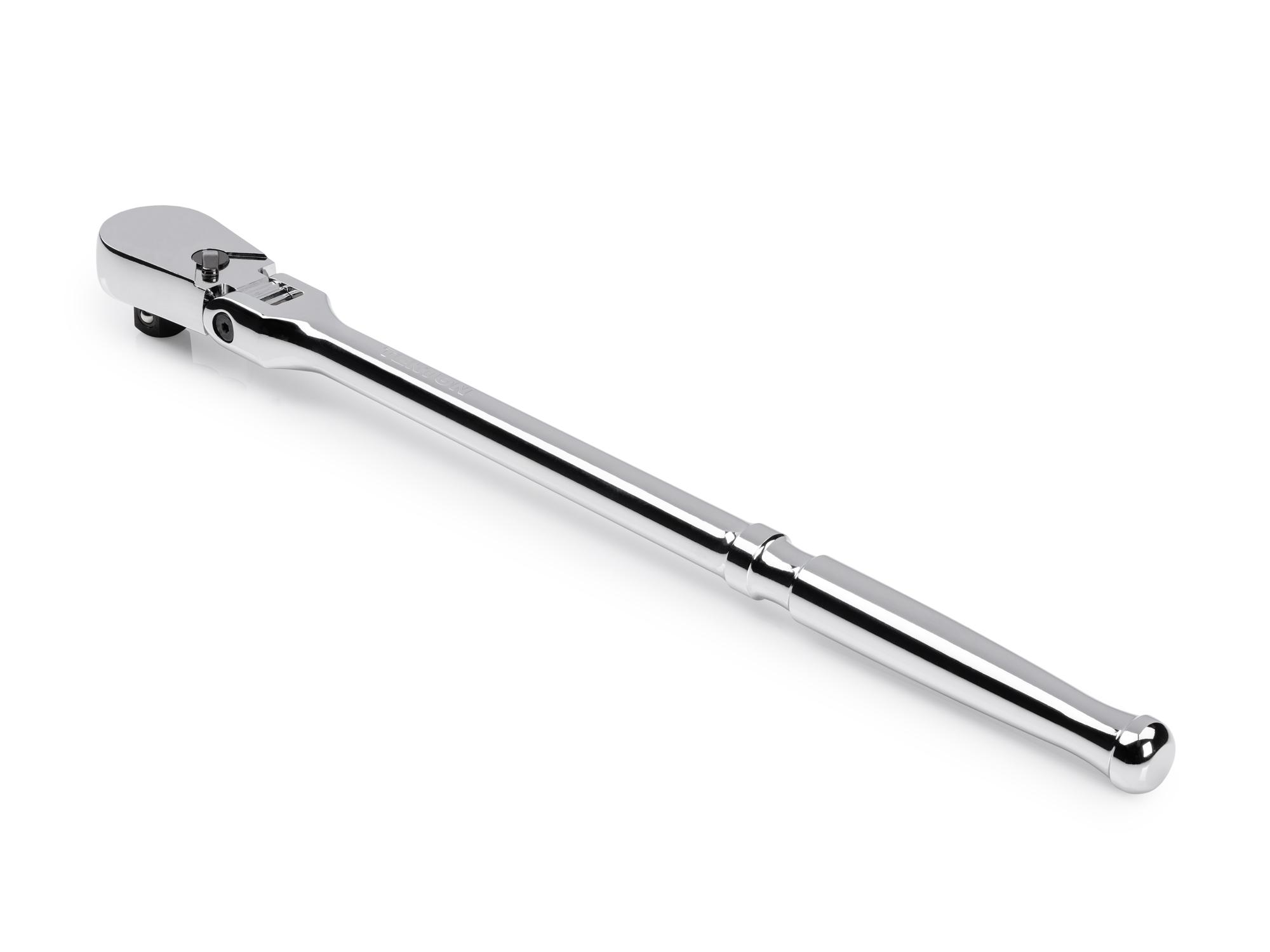Back angle view of Tekton 14 inch ratchet. Item #SRH21214