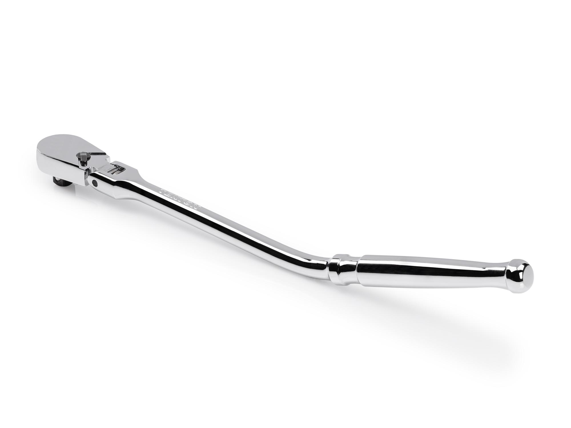 Back angle view of Tekton 12 inch ratchet. Item #SRH23112