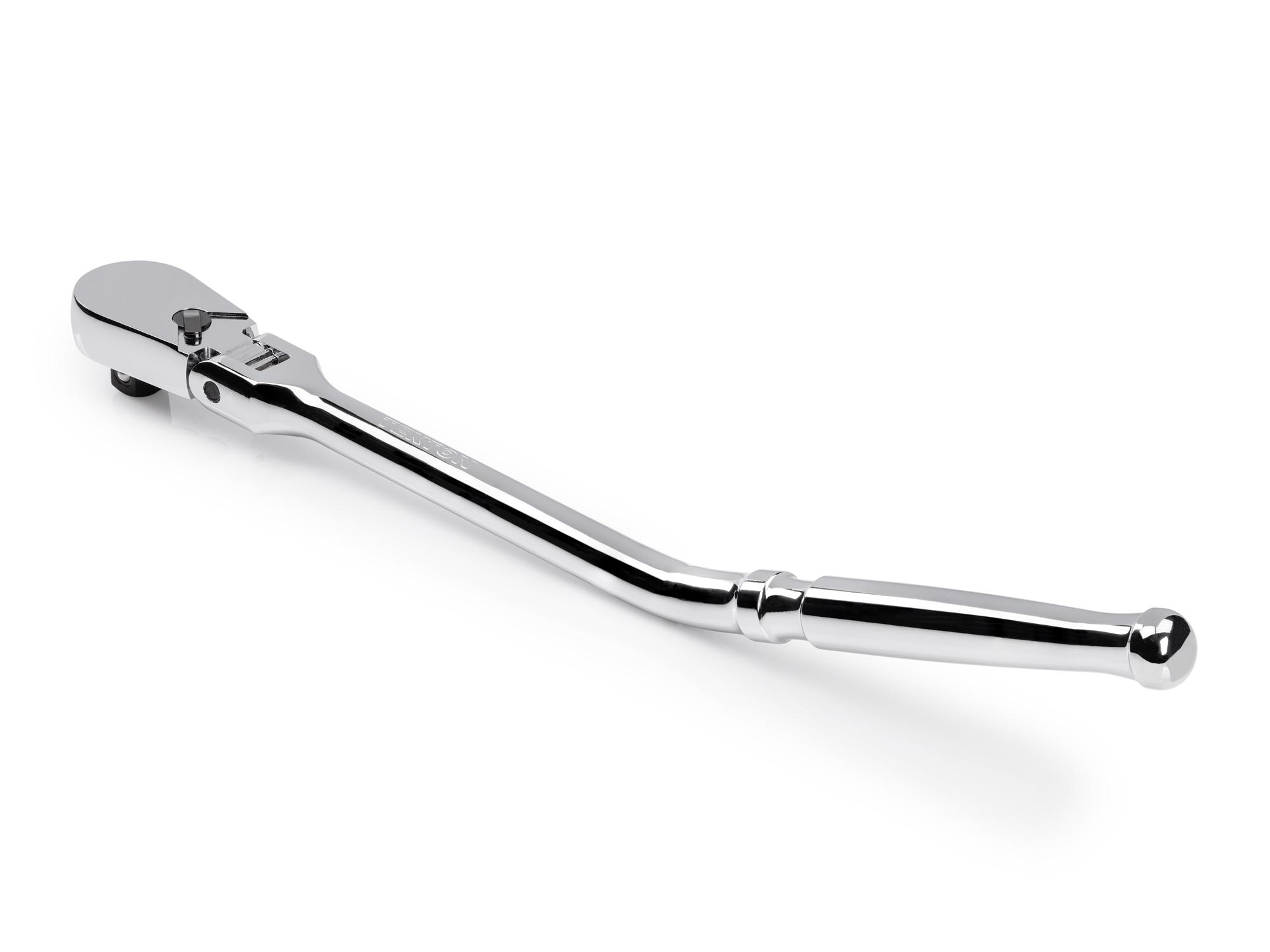 Back angle view of Tekton 14 inch ratchet. Item #SRH23214