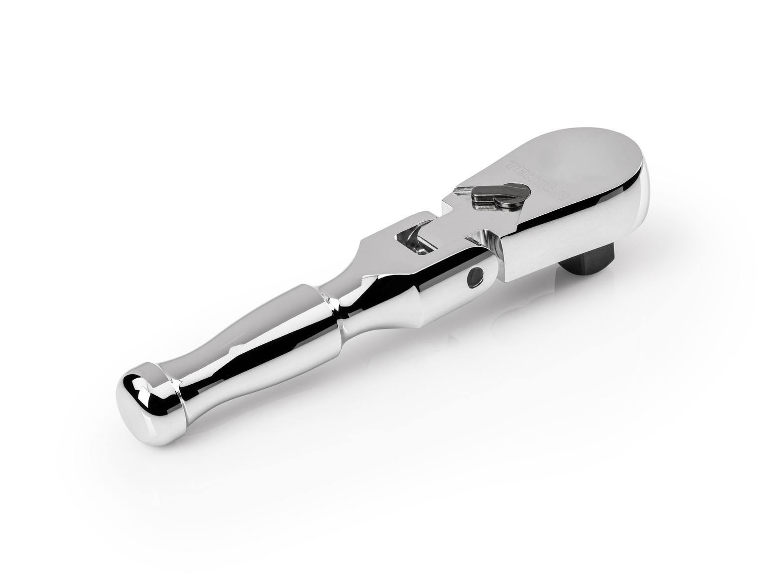 Back angle view of Tekton 4.5 inch ratchet. Item #SRH26104